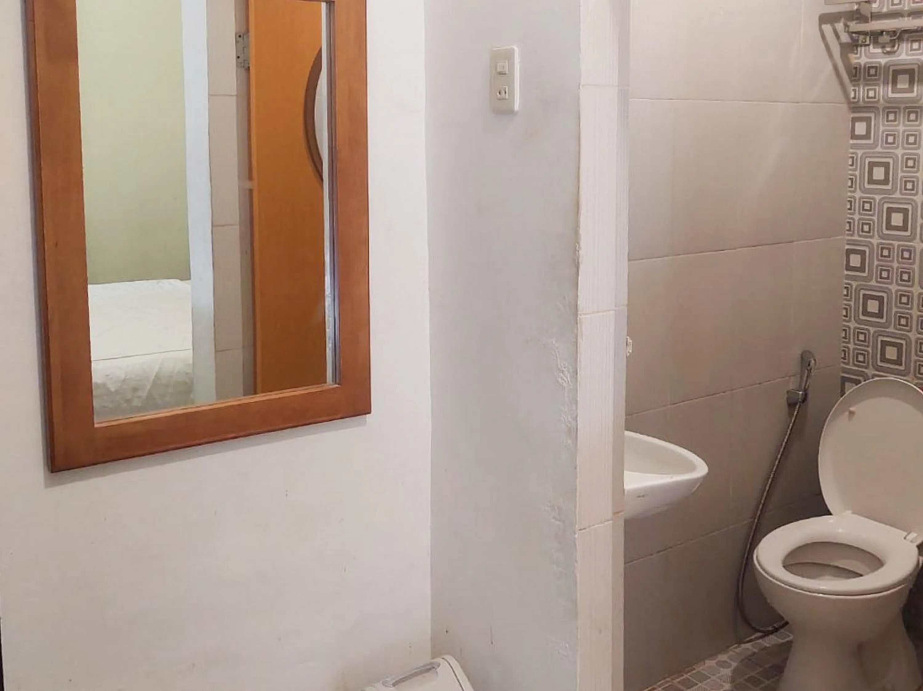 Bathroom in OYO 1500 Mh Homestay