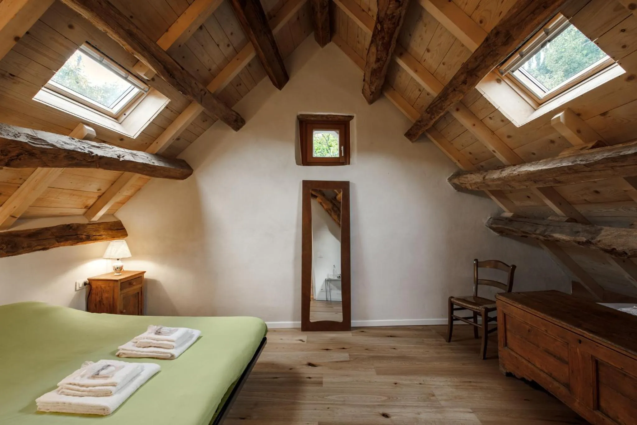 Bed in B&B AL VECCHIO CARPINO