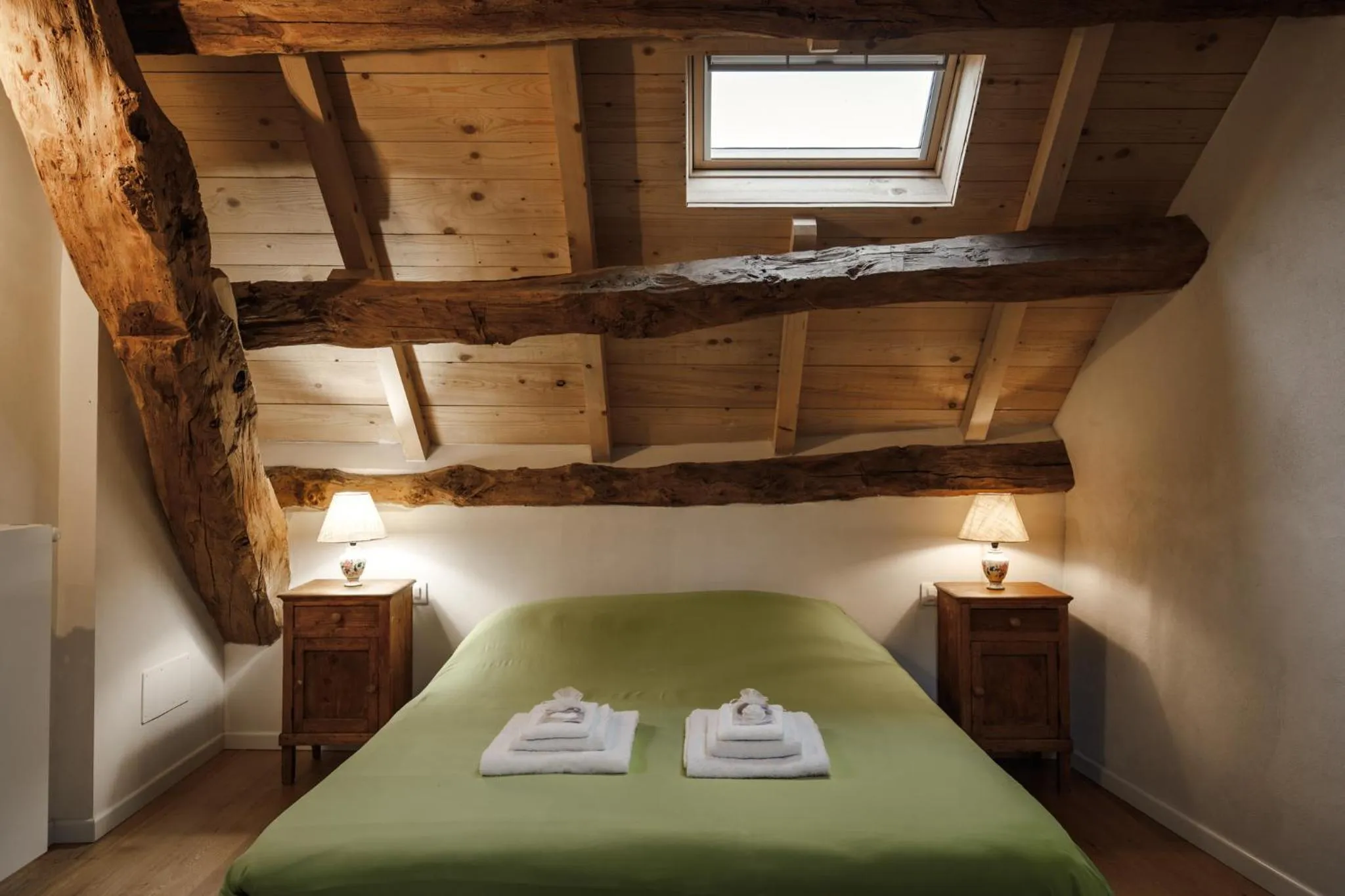 Bed in B&B AL VECCHIO CARPINO