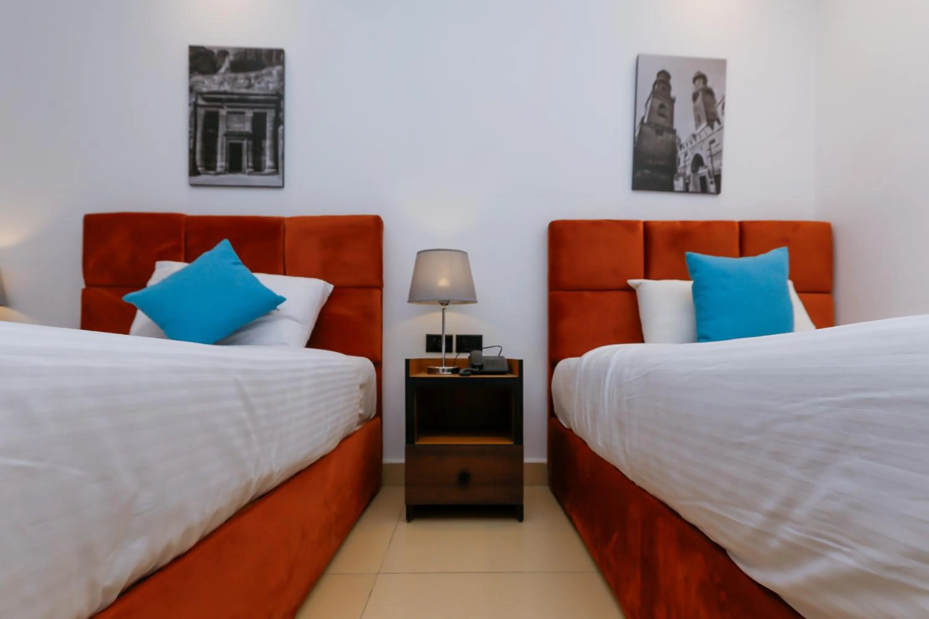 Bed in Pyramids Gem Plaza Boutique Hotel & Restaurant