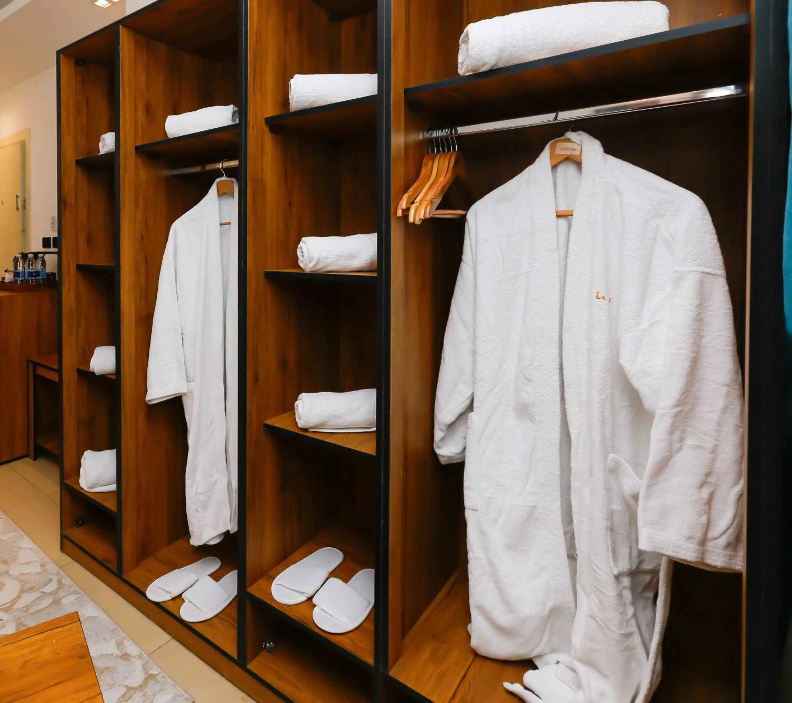 wardrobe in Pyramids Gem Plaza Boutique Hotel & Restaurant