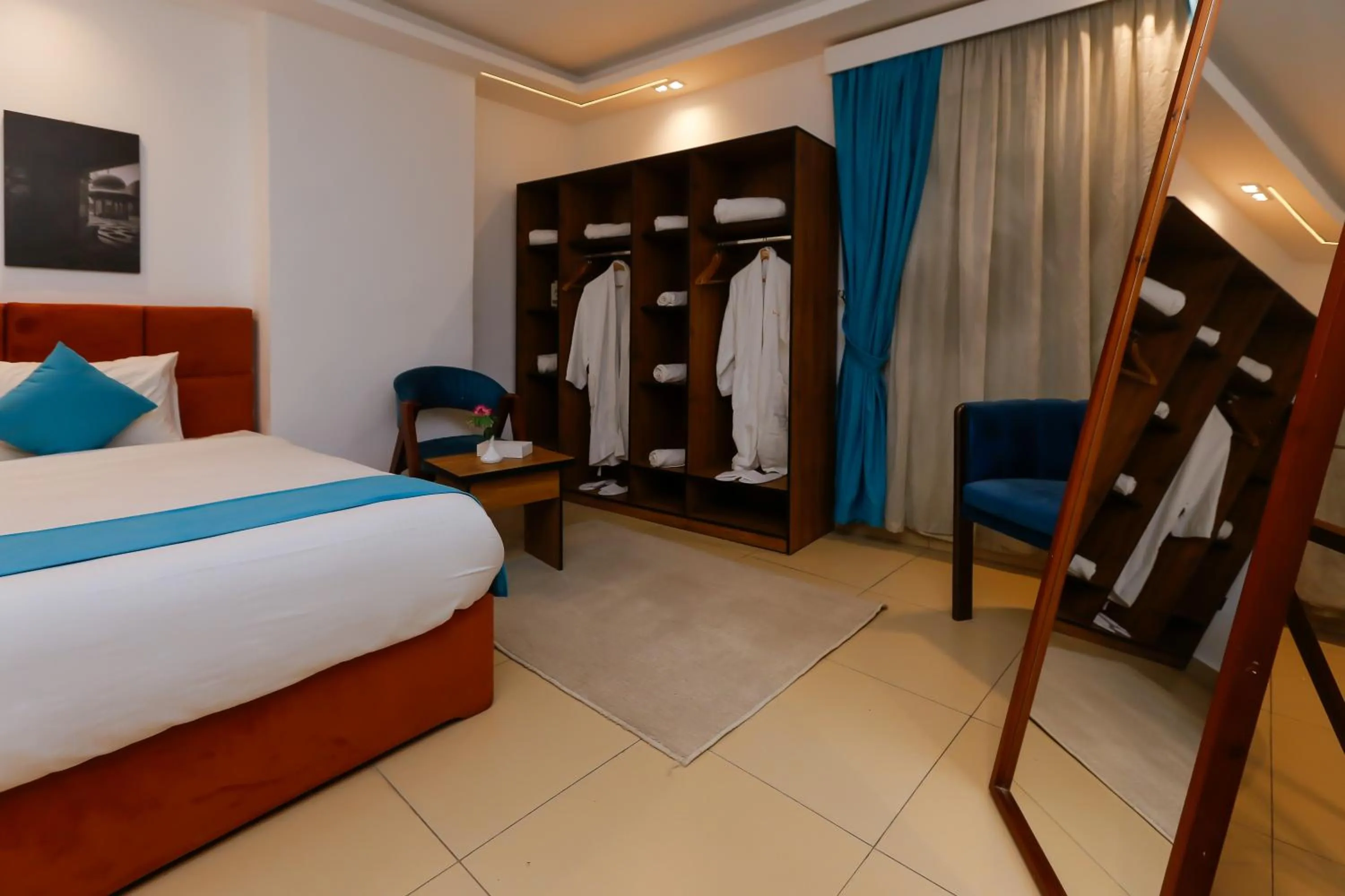 Bed in Pyramids Gem Plaza Boutique Hotel & Restaurant