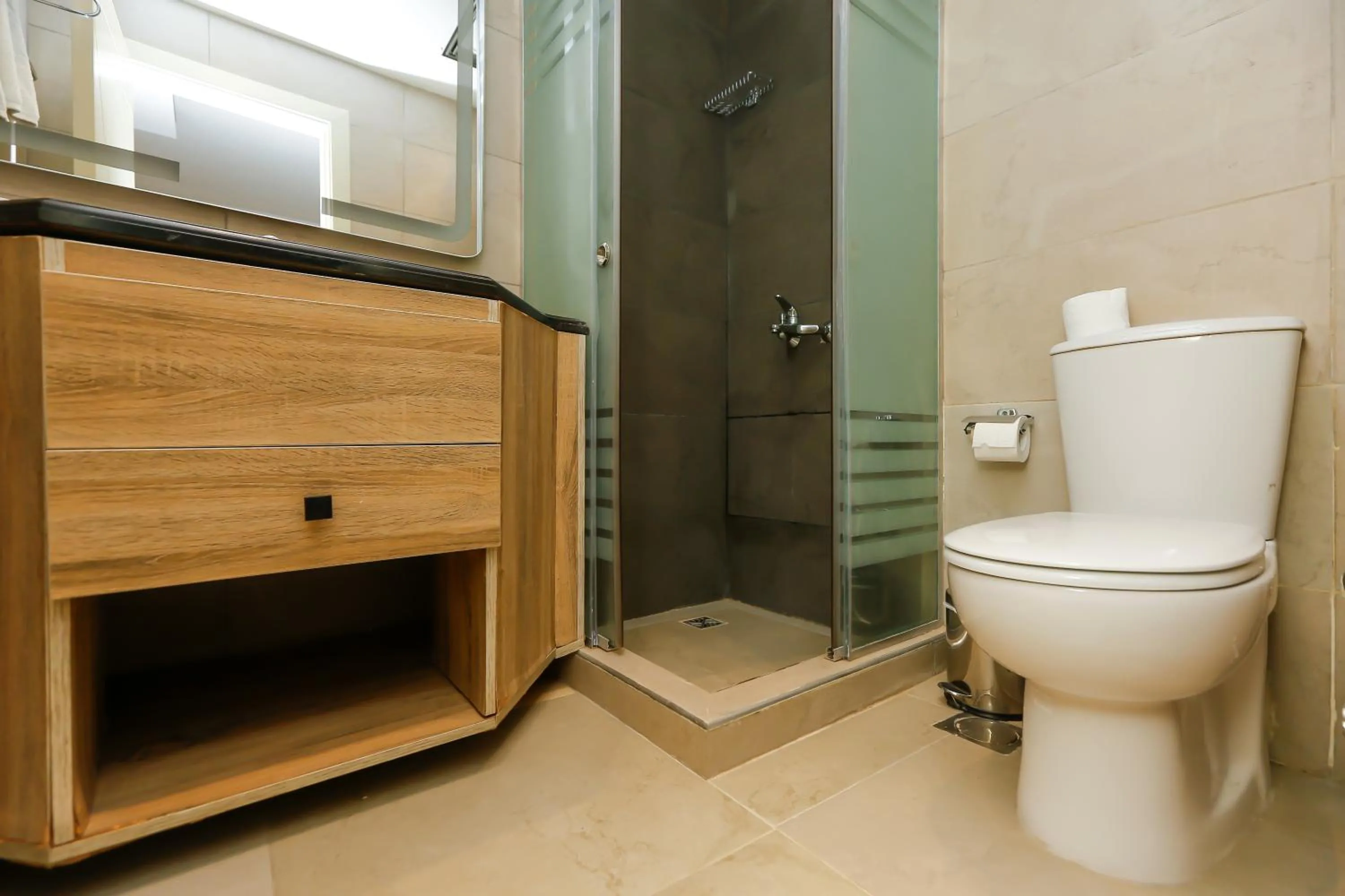 Shower in Pyramids Gem Plaza Boutique Hotel & Restaurant