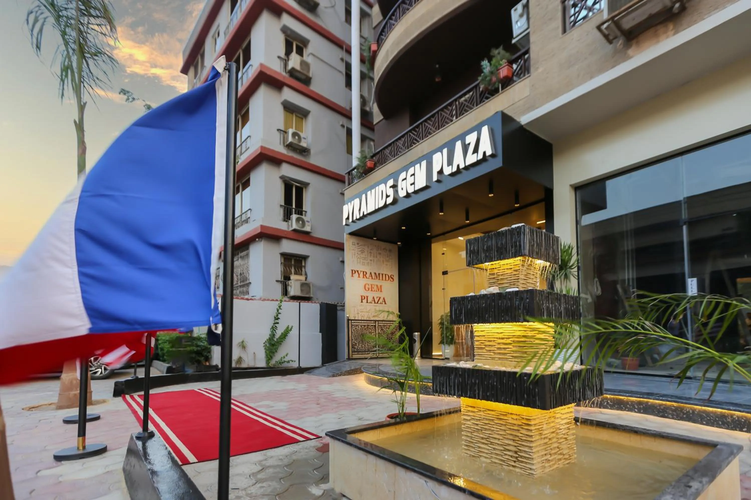 Property building in Pyramids Gem Plaza Boutique Hotel & Restaurant