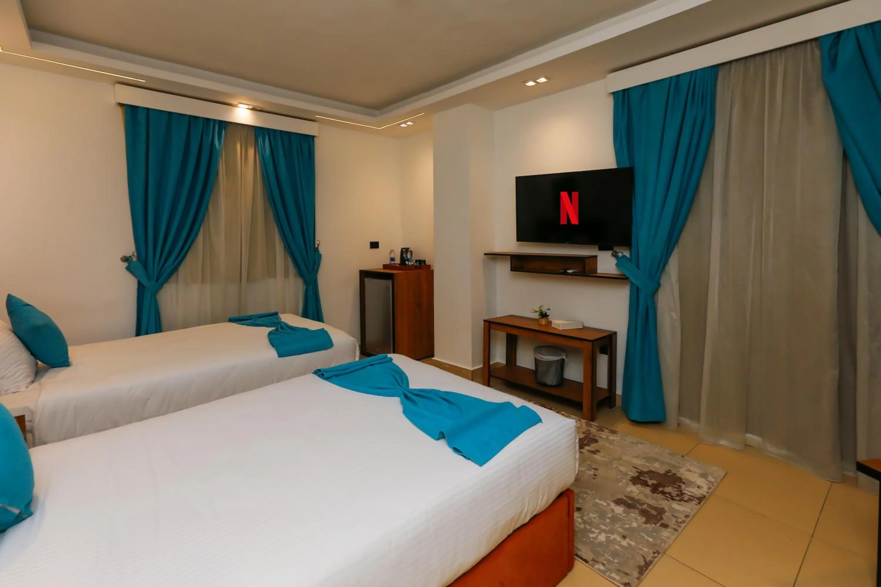 Photo of the whole room, Bed in Pyramids Gem Plaza Boutique Hotel & Restaurant