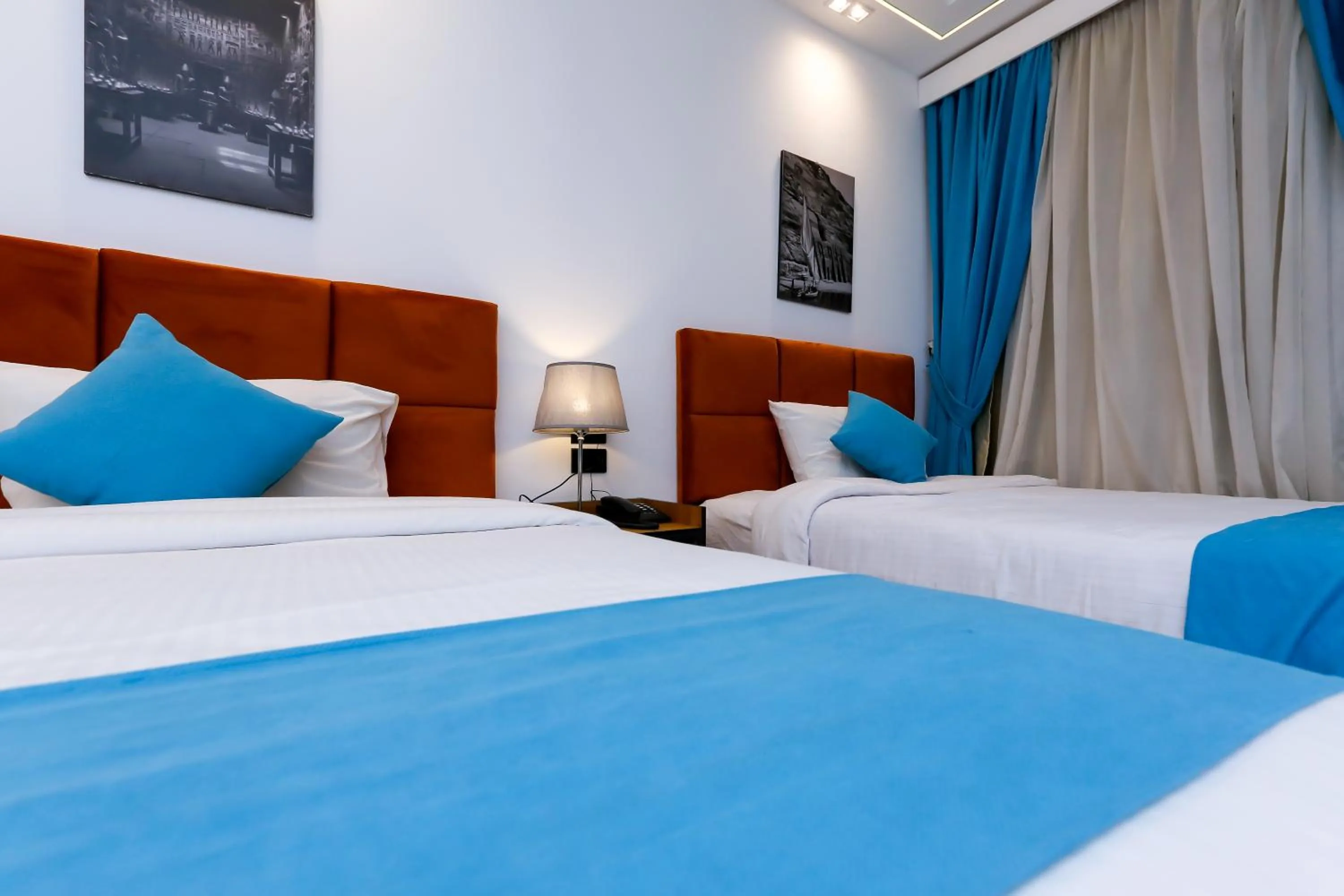 Bedroom, Bed in Pyramids Gem Plaza Boutique Hotel & Restaurant