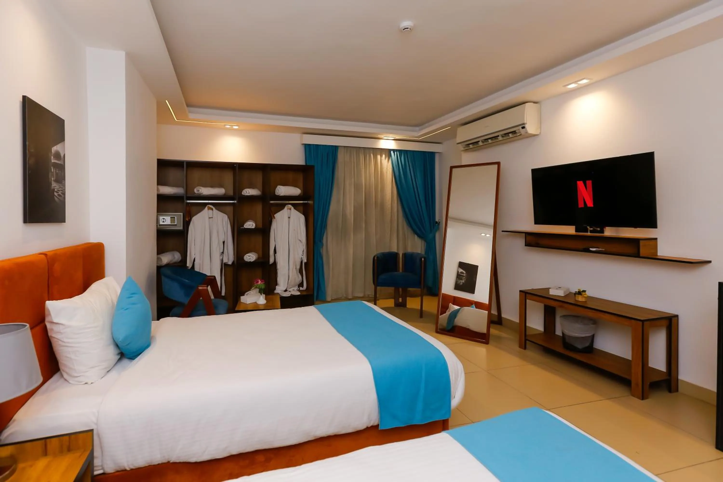 Bed in Pyramids Gem Plaza Boutique Hotel & Restaurant