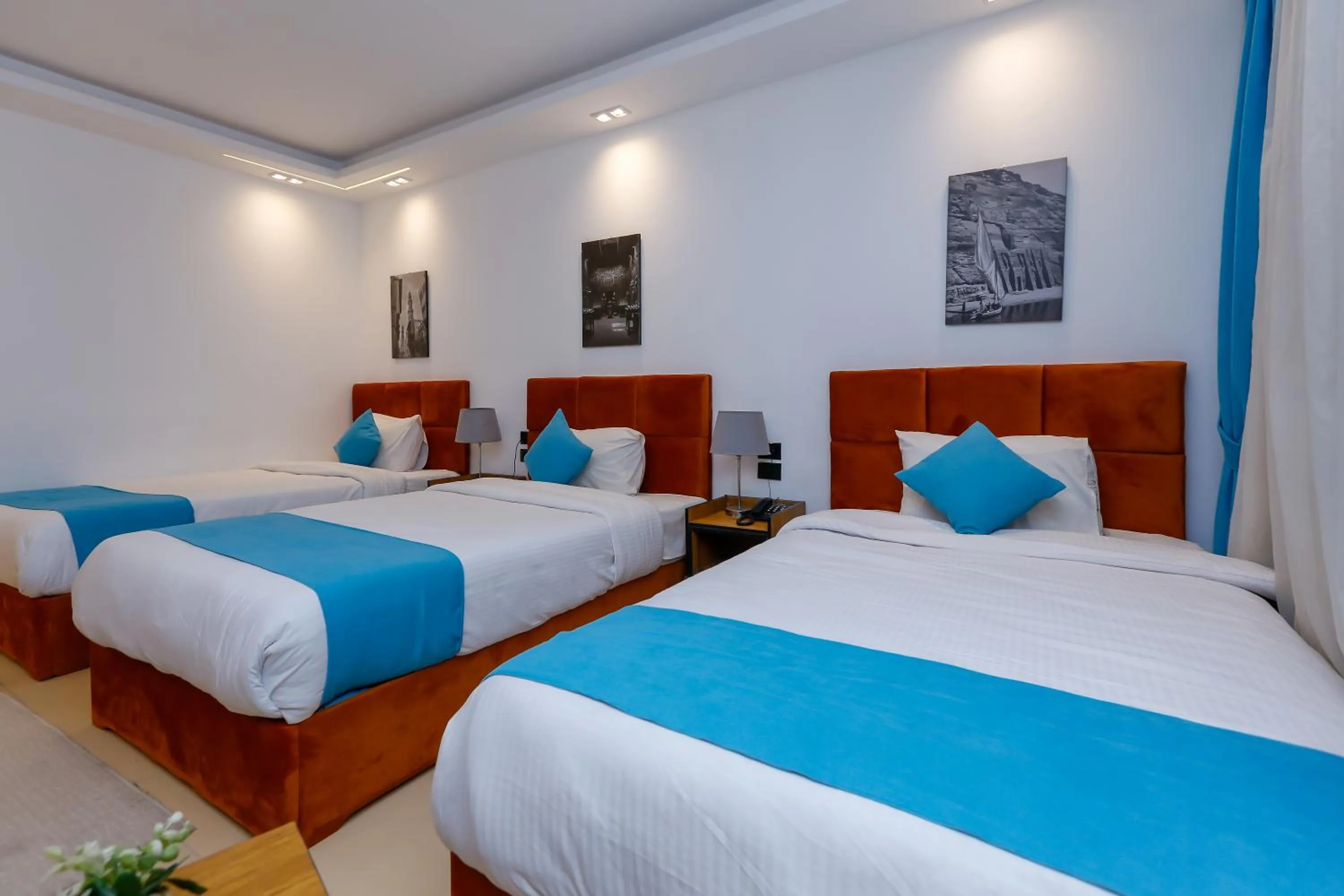 Bedroom, Bed in Pyramids Gem Plaza Boutique Hotel & Restaurant