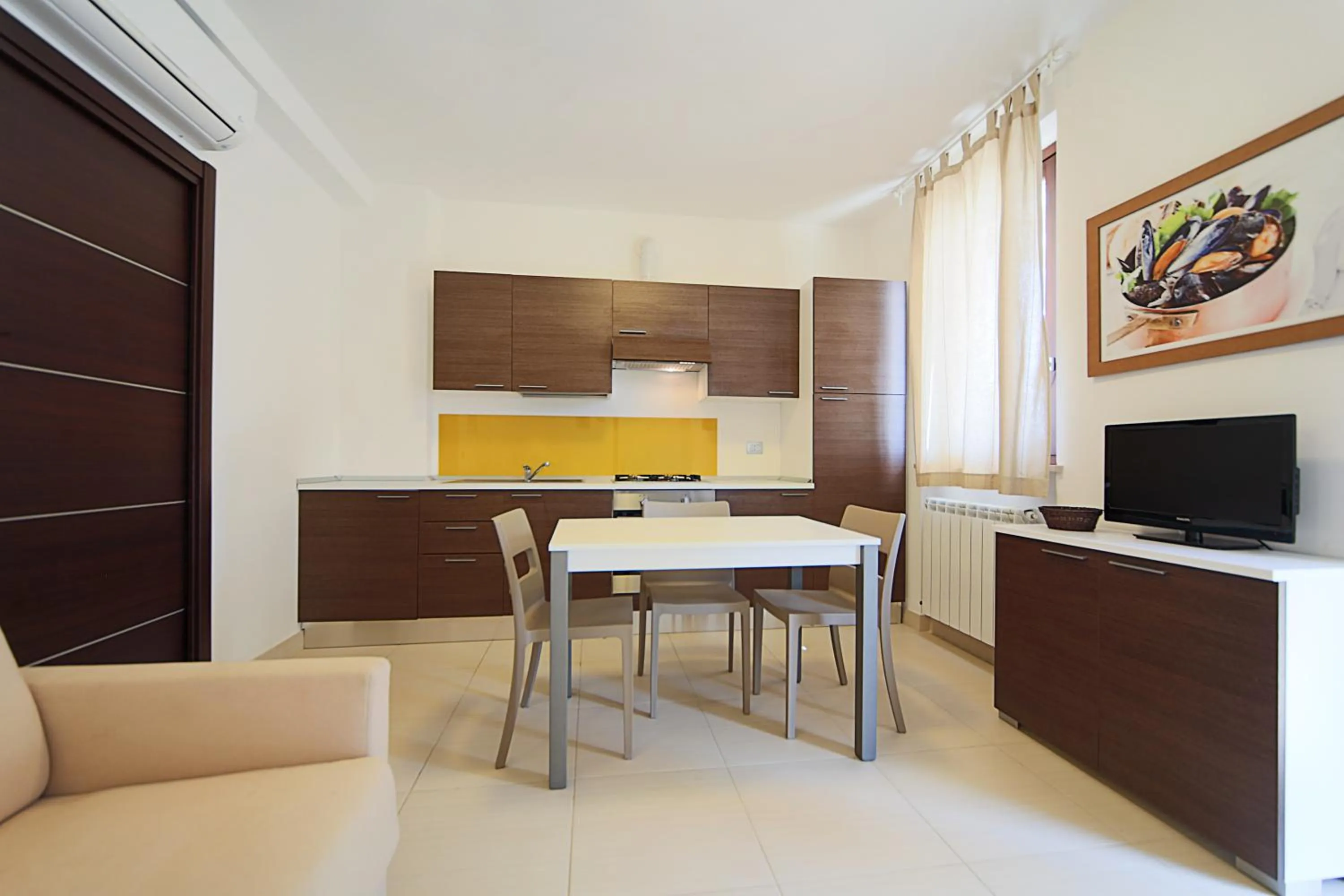 Kitchen or kitchenette in Adamo ed Eva Resort