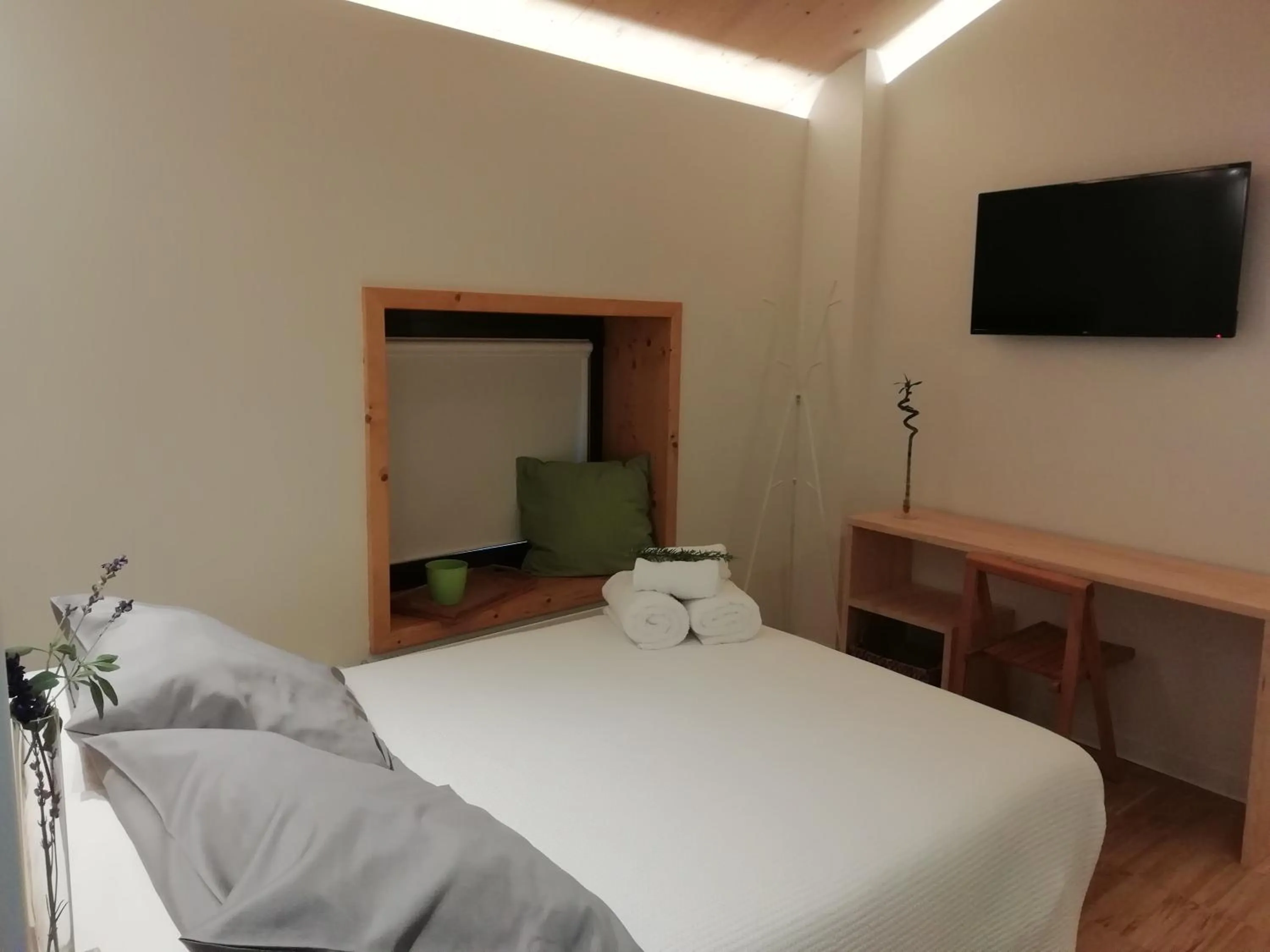 TV and multimedia, Bed in Hotel Rural Aguazul
