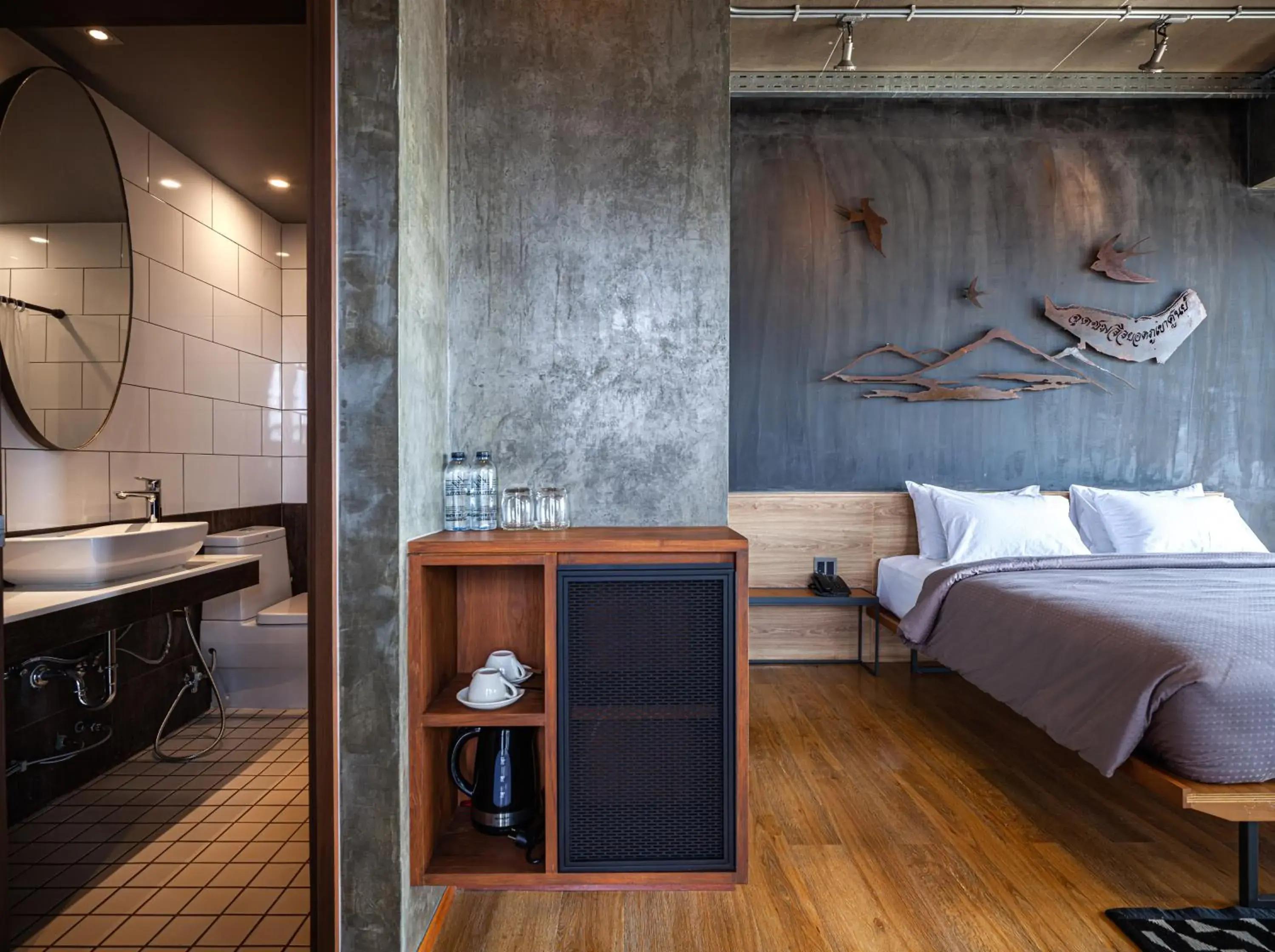 Photo of the whole room, Bed in Navakitel Design Hotel Photo of the whole room, Bed in Navakitel Design Hotel