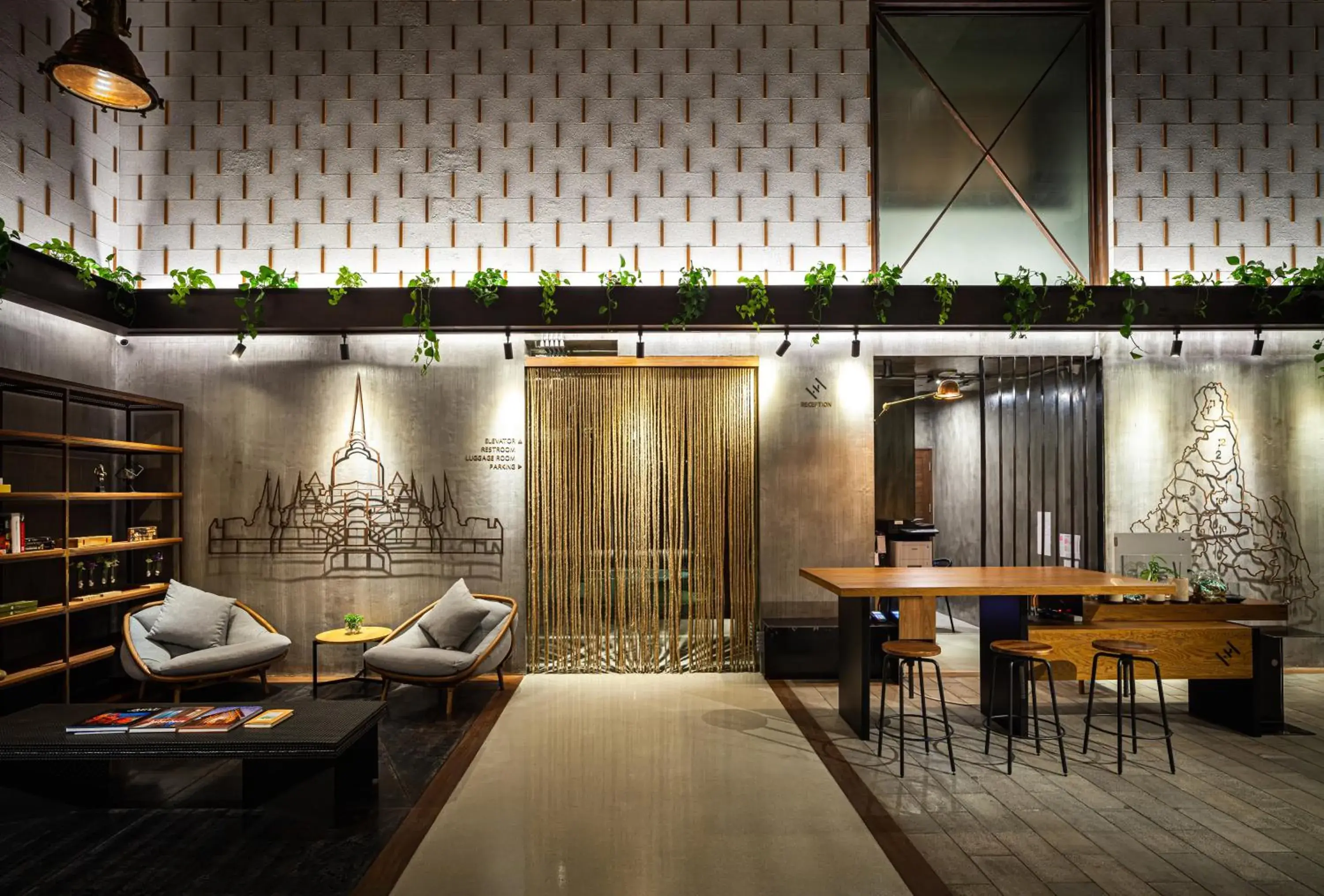 Lobby or reception in Navakitel Design Hotel Lobby or reception in Navakitel Design Hotel