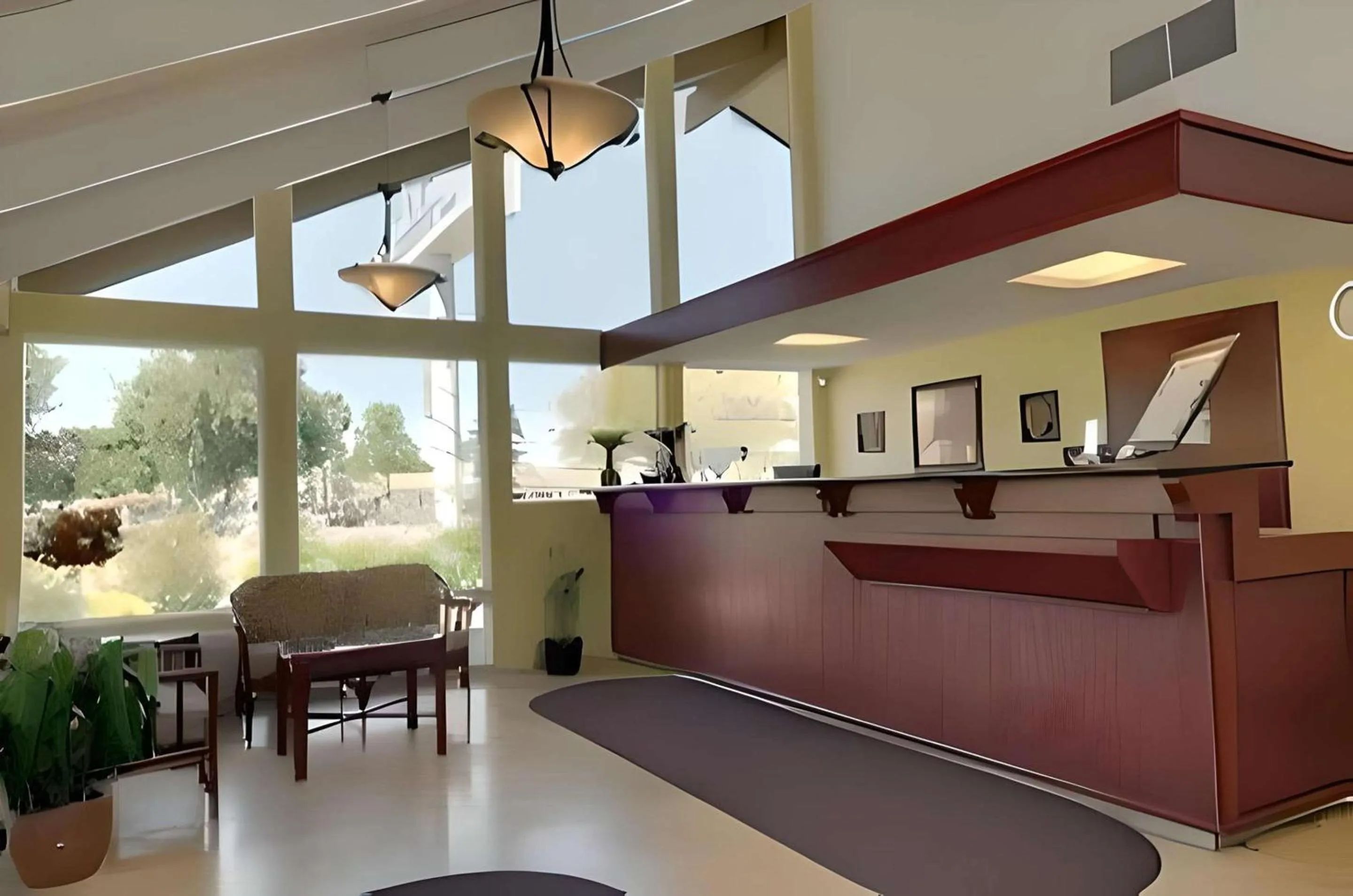 Lobby or reception in Rodeway Inn Santa Clara El Camino Real