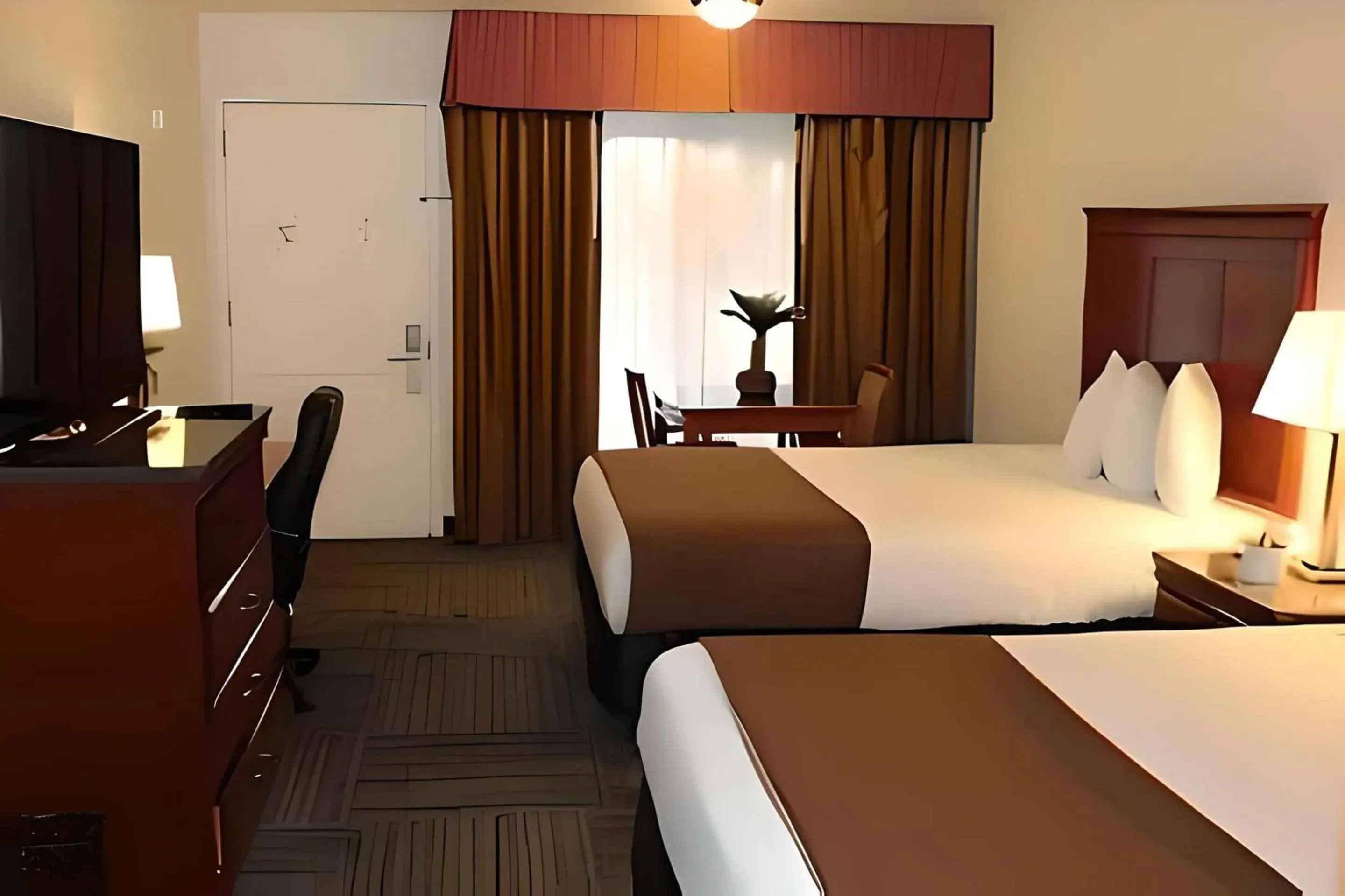 Bedroom, Bed in Rodeway Inn Santa Clara El Camino Real Bedroom, Bed in Rodeway Inn Santa Clara El Camino Real