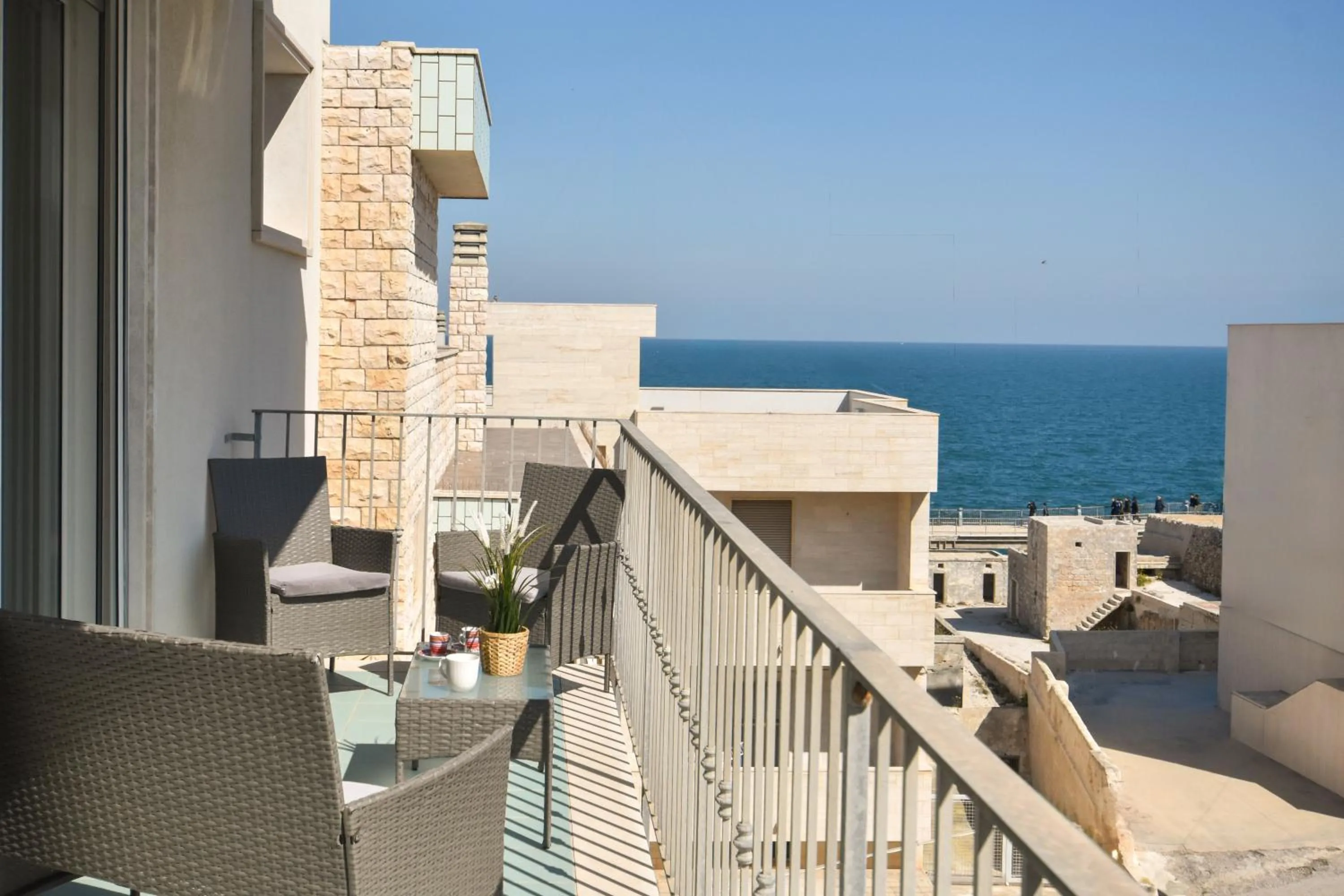 Patio in Levante Sea View Apartment - Housea