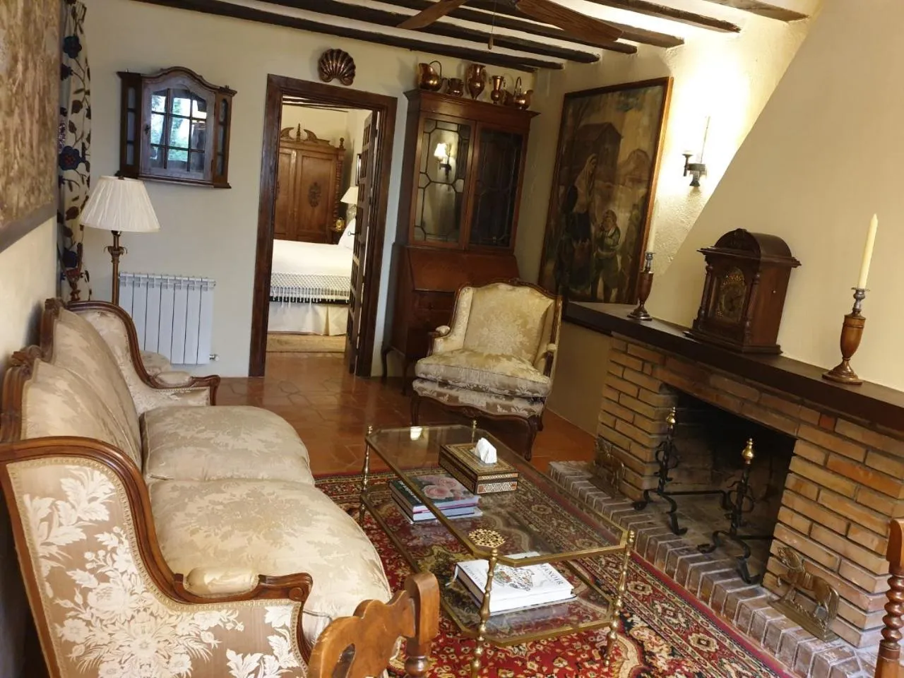 Living room in Casa San Roque