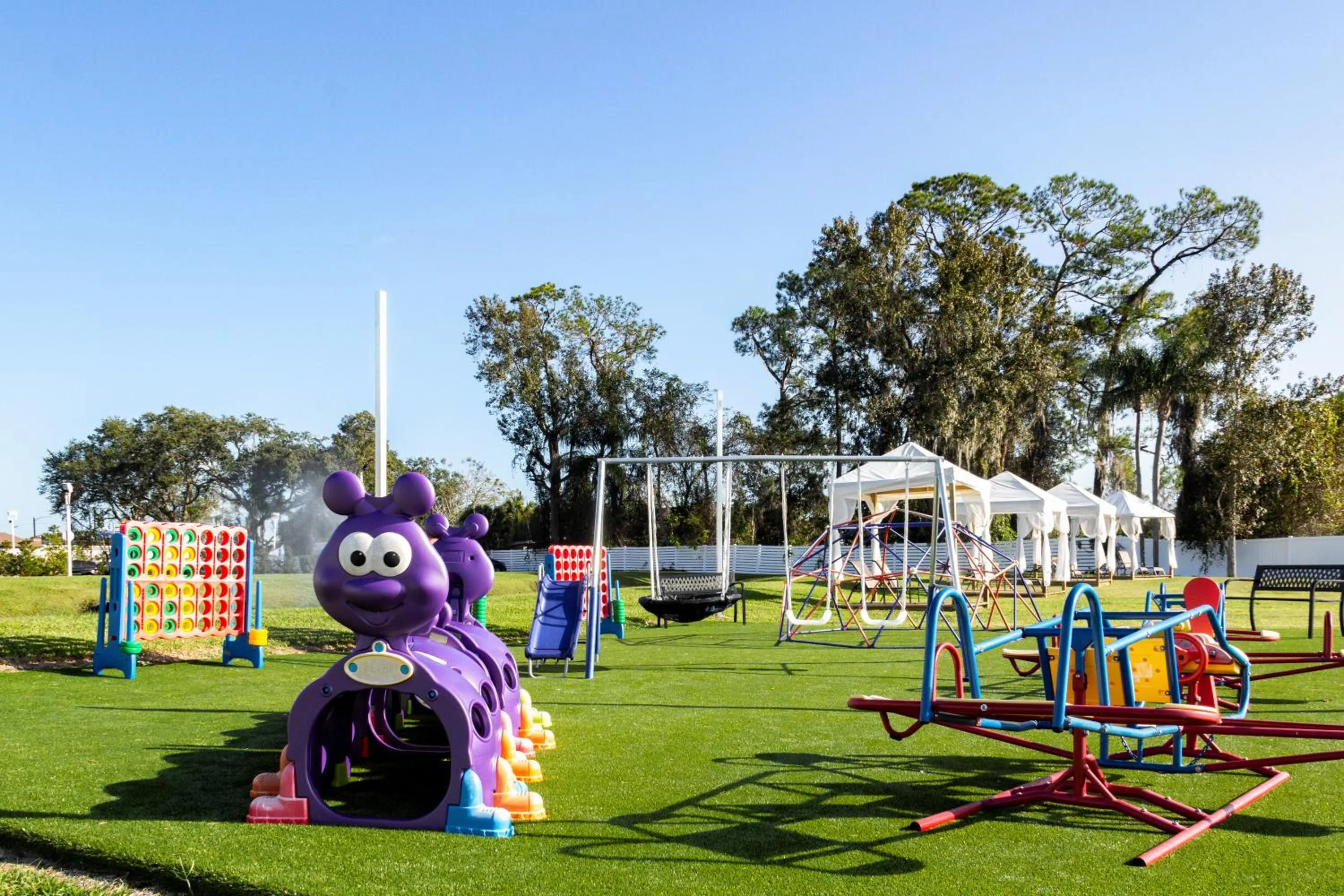 Children play ground in Palazzo Lakeside Hotel