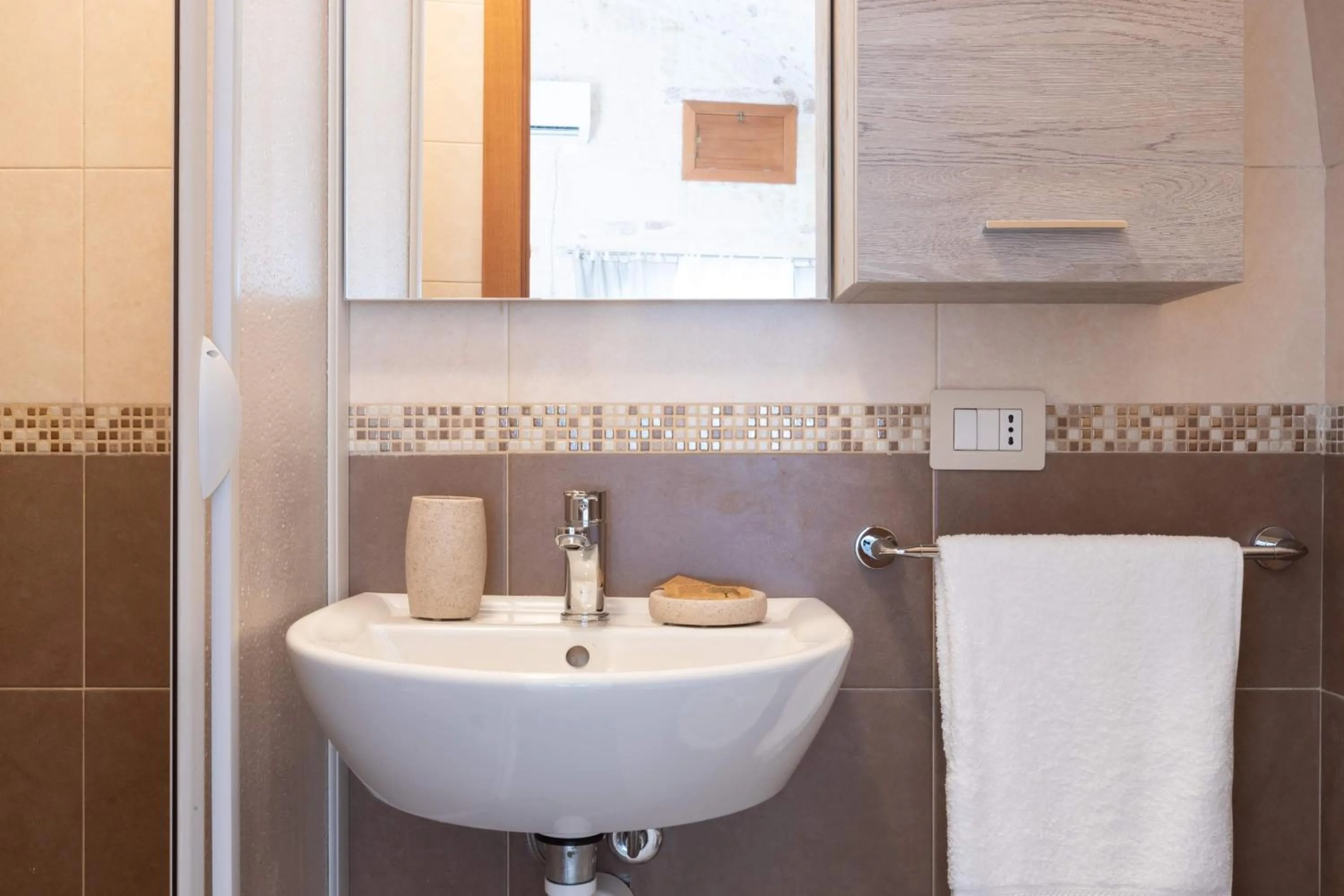 Bathroom in B&B La finestra sui Giardini