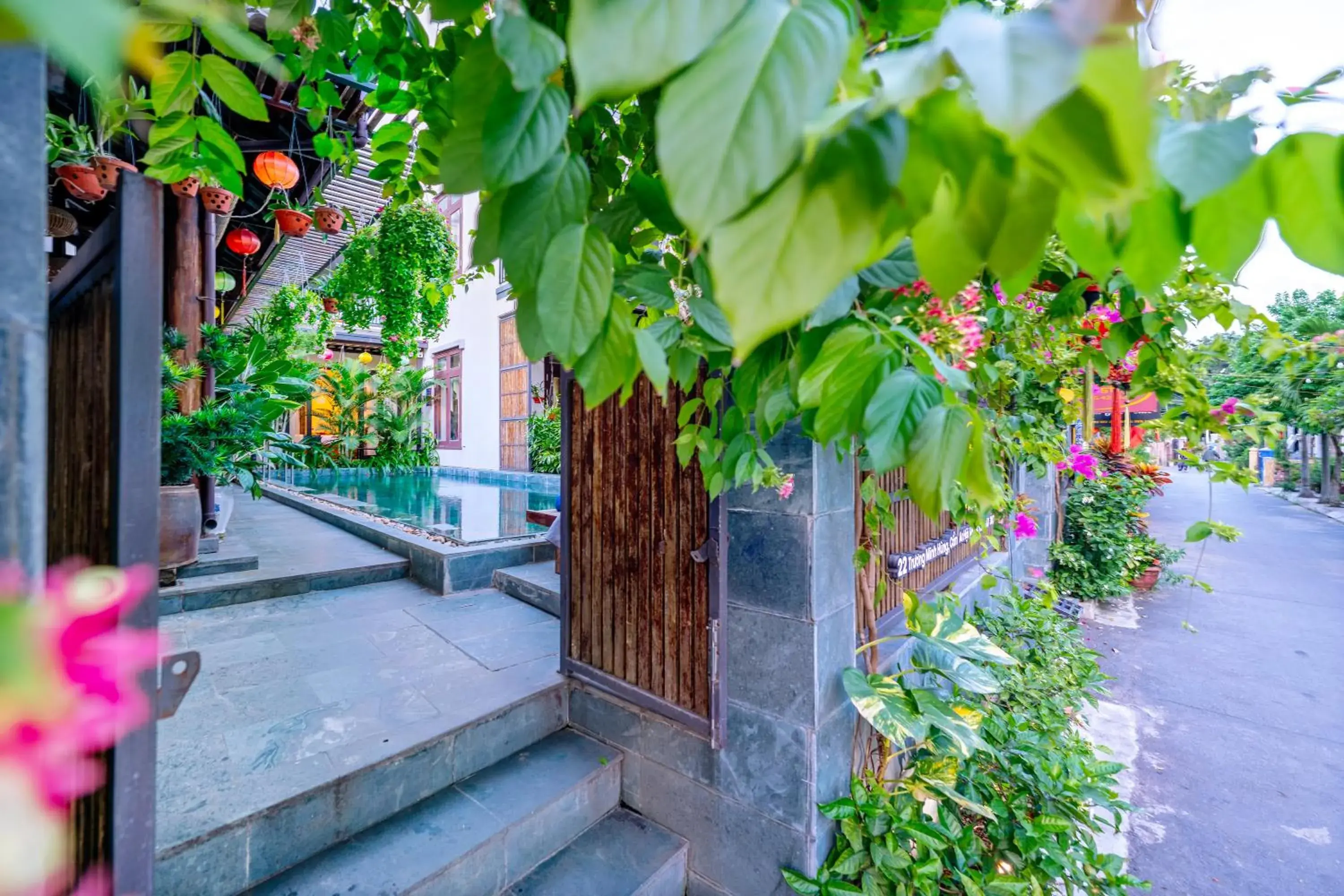 Facade/entrance in Sands River Hoi An Villa Facade/entrance in Sands River Hoi An Villa