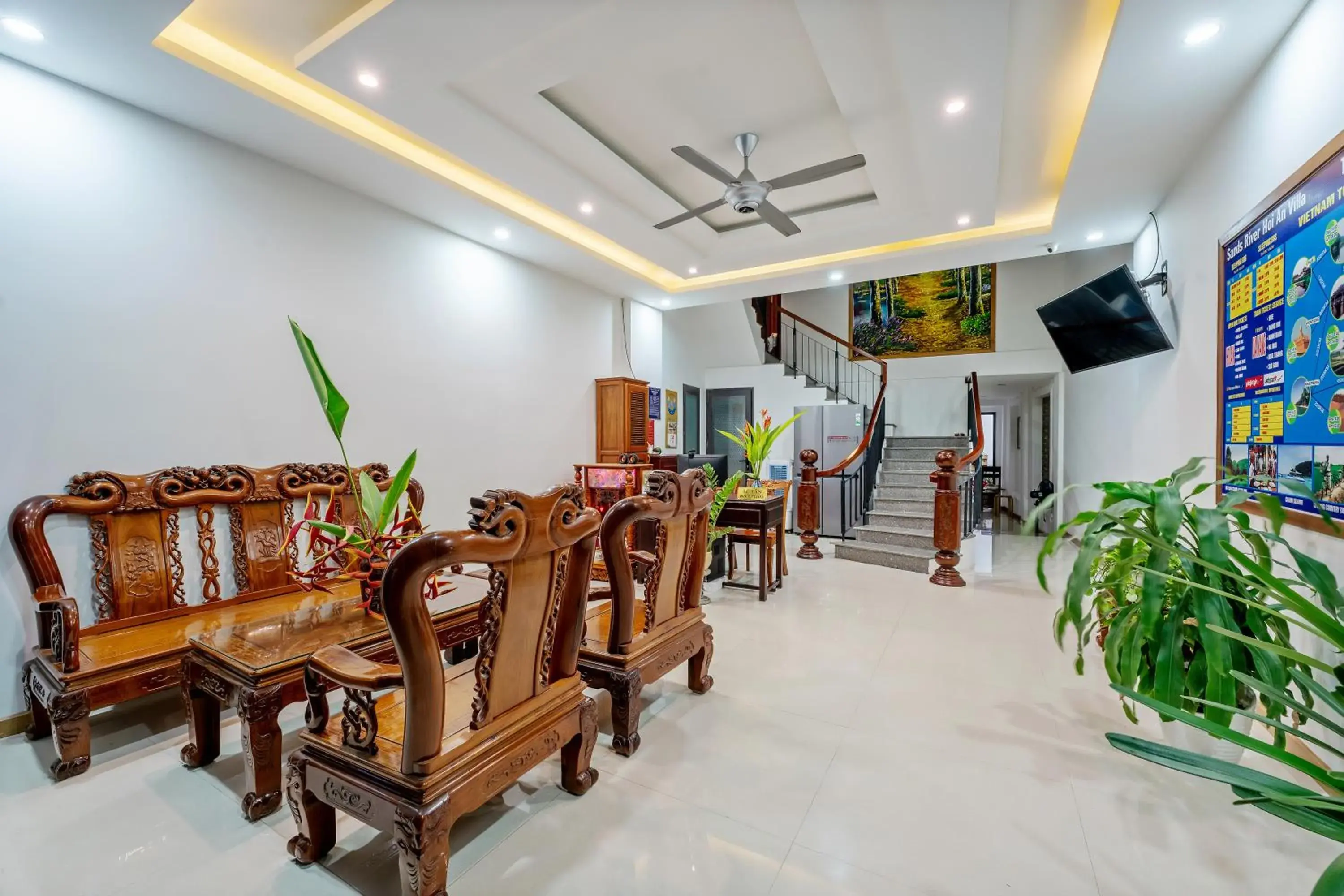 Living room in Sands River Hoi An Villa Living room in Sands River Hoi An Villa