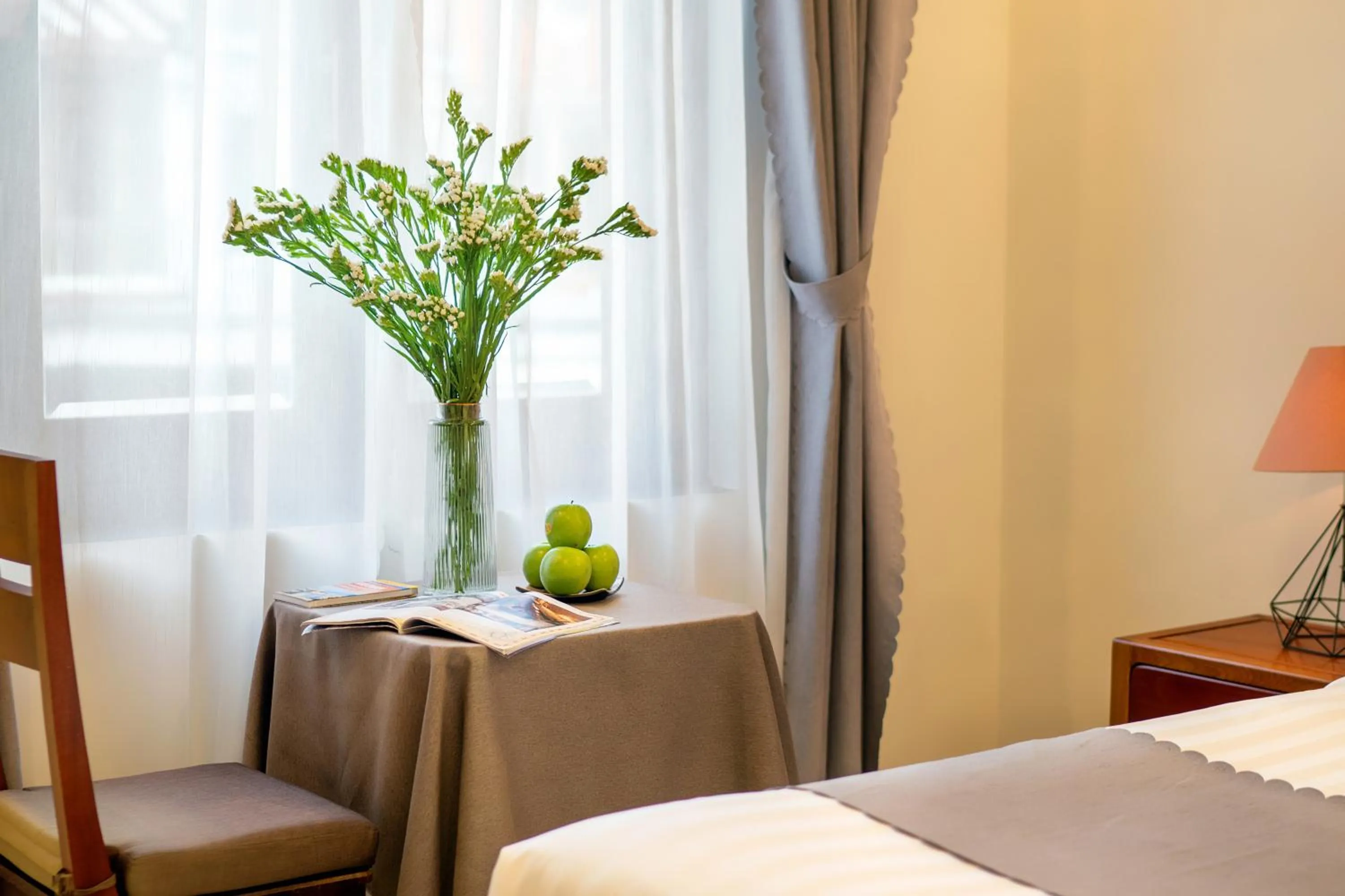 minibar, Bed in Sands River Hoi An Villa