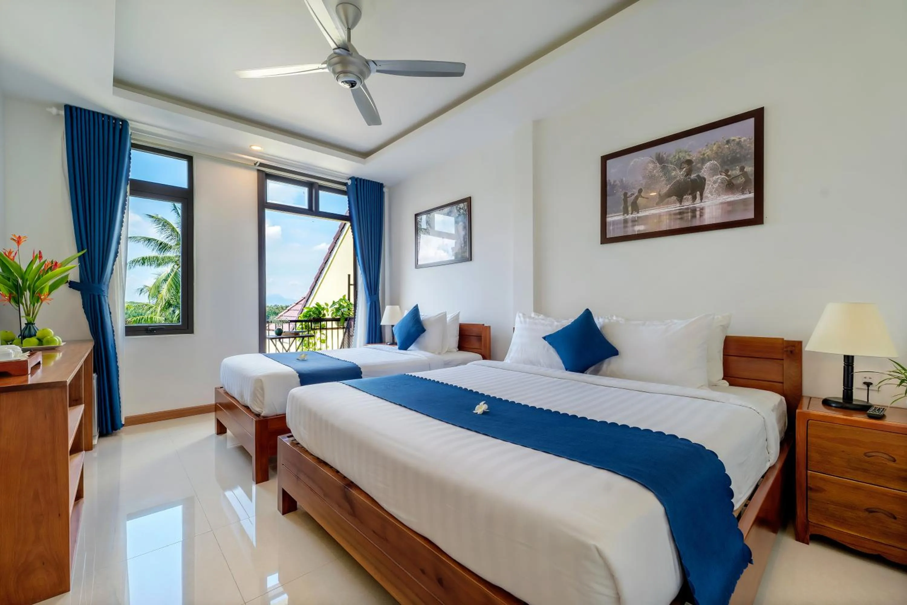 Bedroom, Bed in Sands River Hoi An Villa