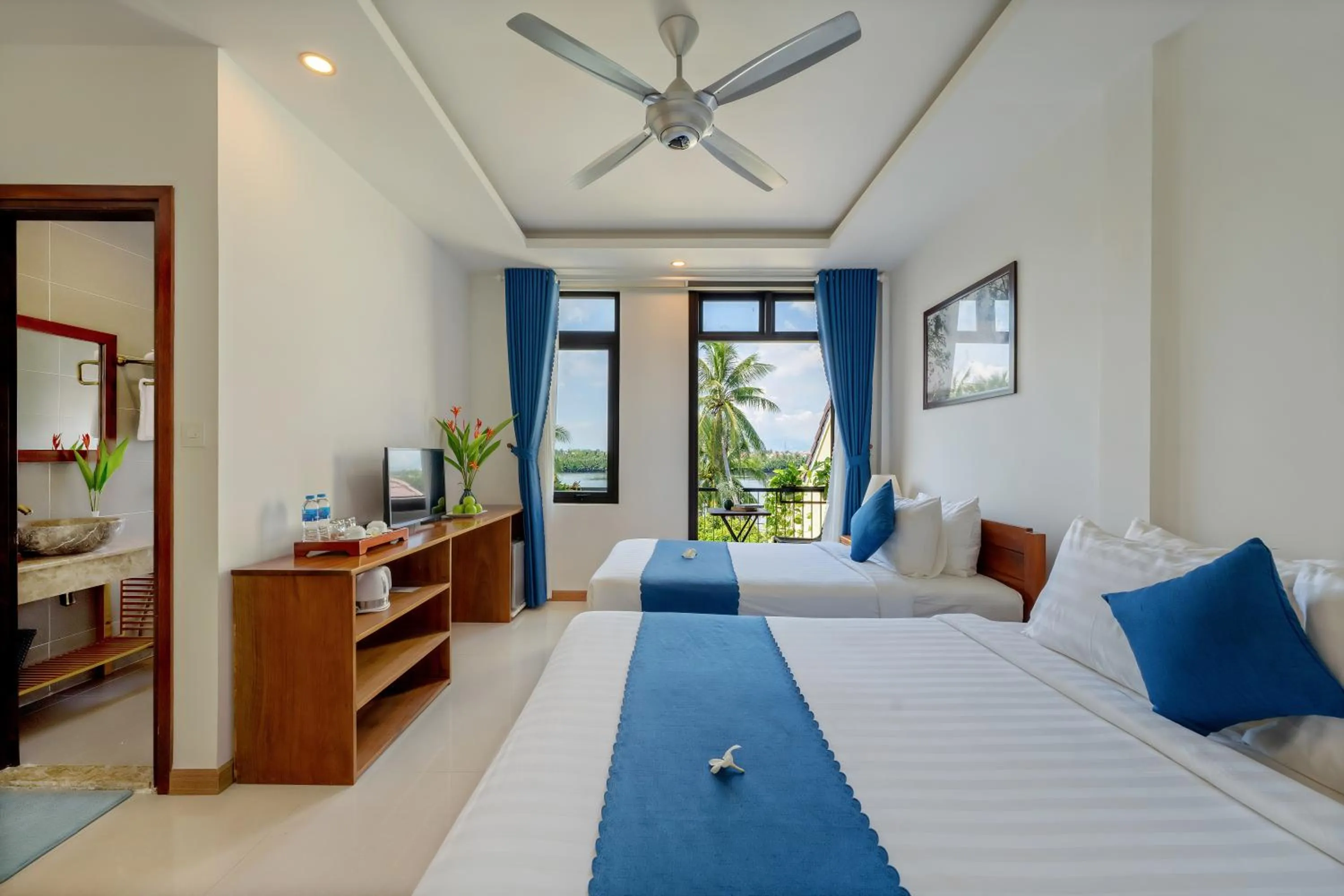 Bedroom, Bed in Sands River Hoi An Villa