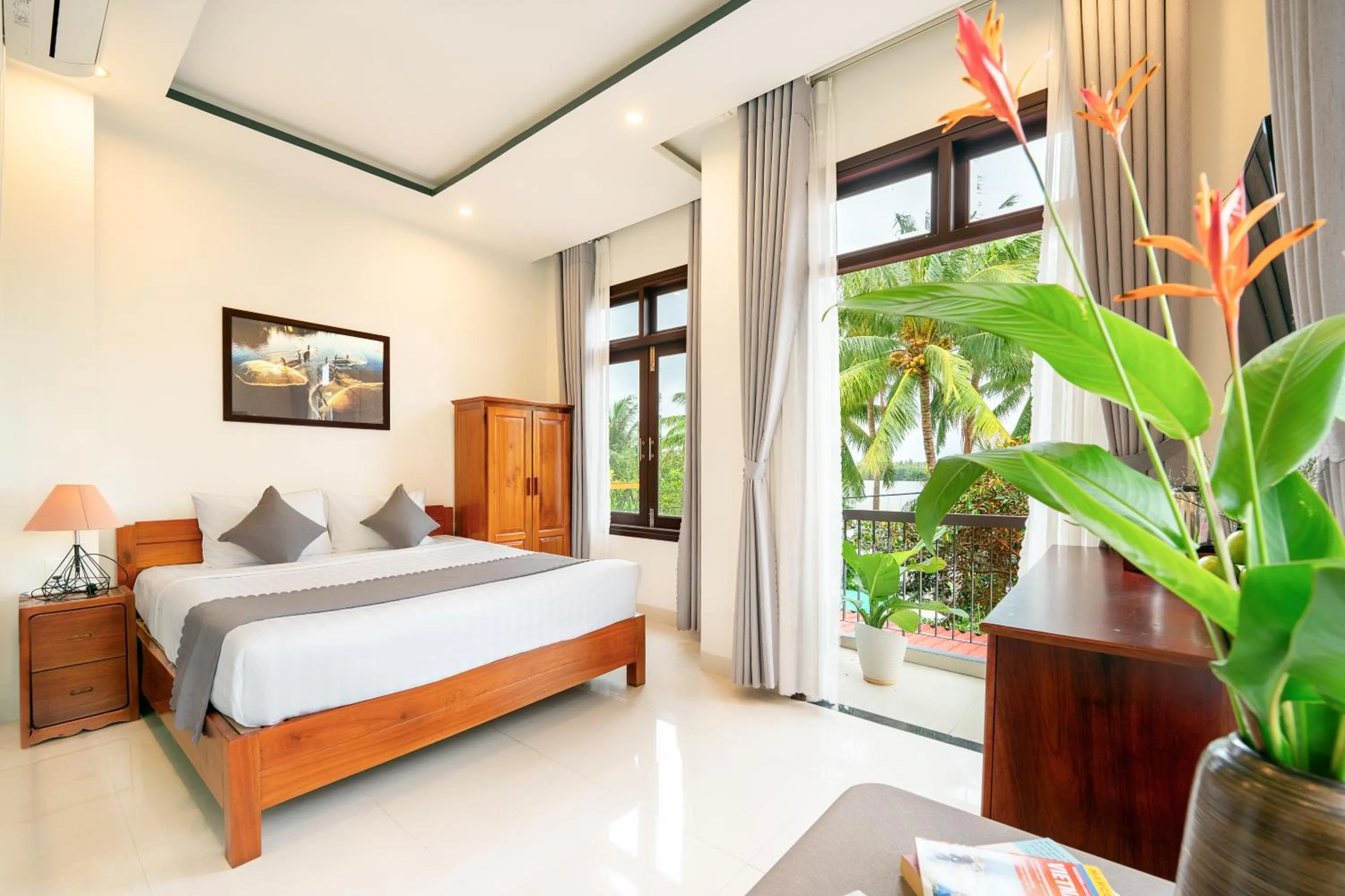 Photo of the whole room, Bed in Sands River Hoi An Villa