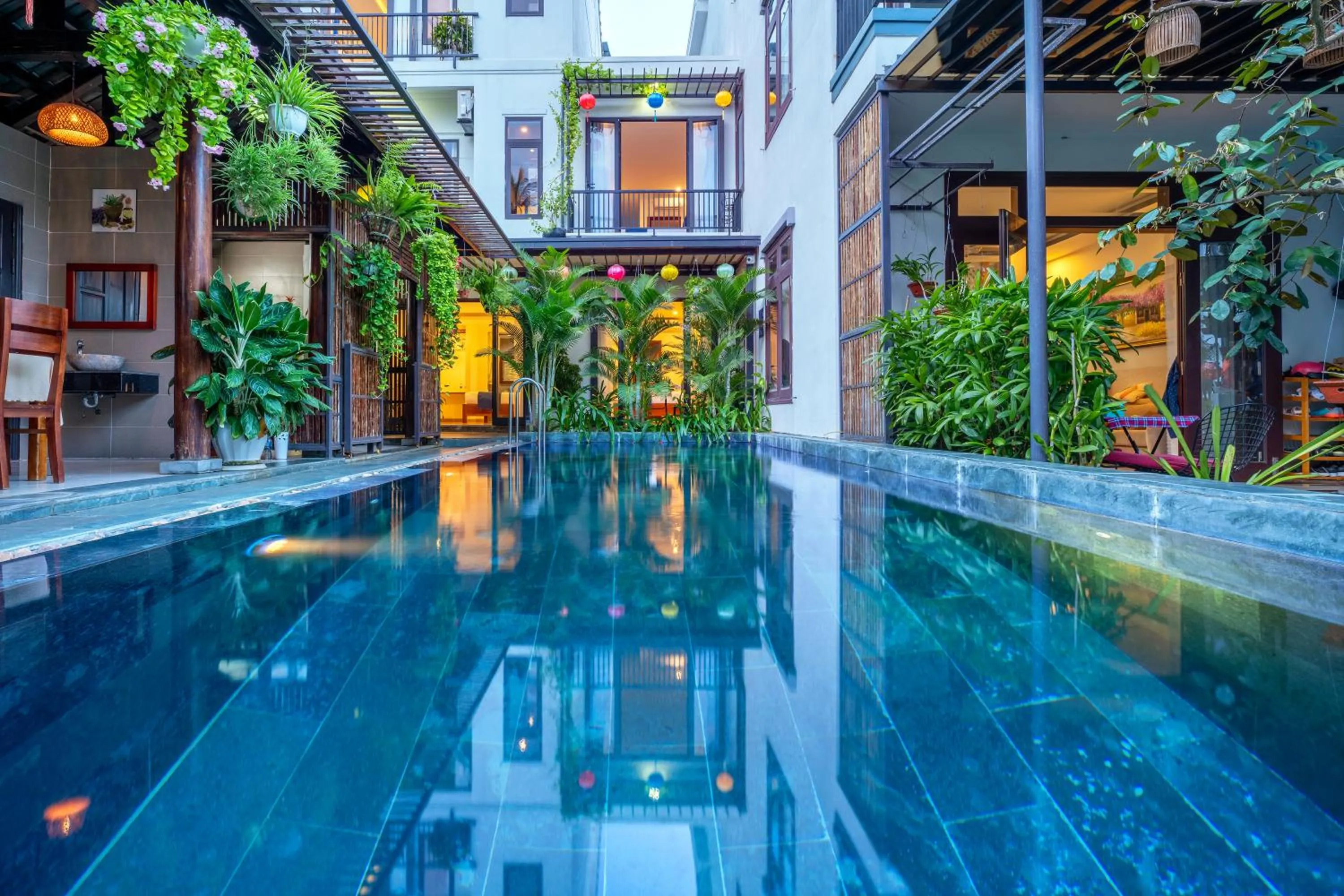 Swimming pool in Sands River Hoi An Villa