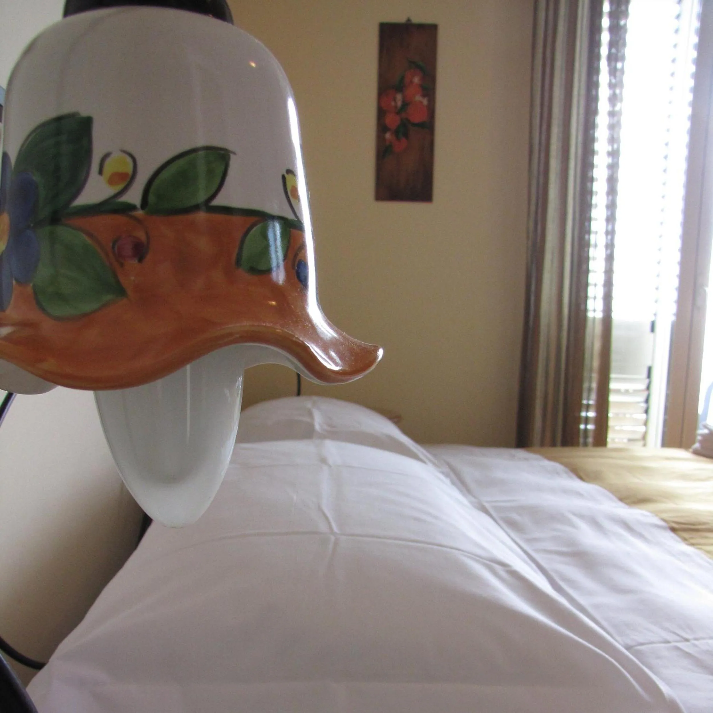 Decorative detail, Bed in B&B Agon