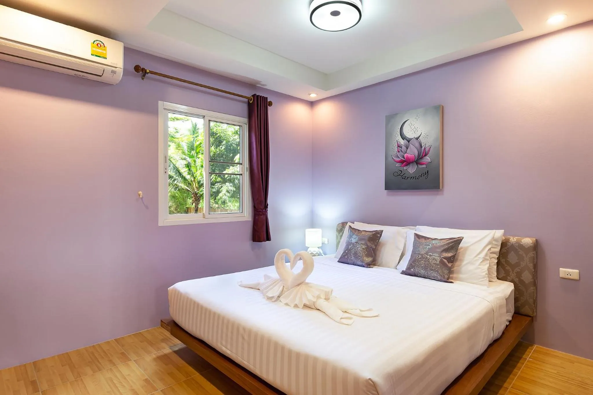 Bed in Harmony Naturist Resort Rawai Phuket 18yr minimum age only nudist nake d FKK