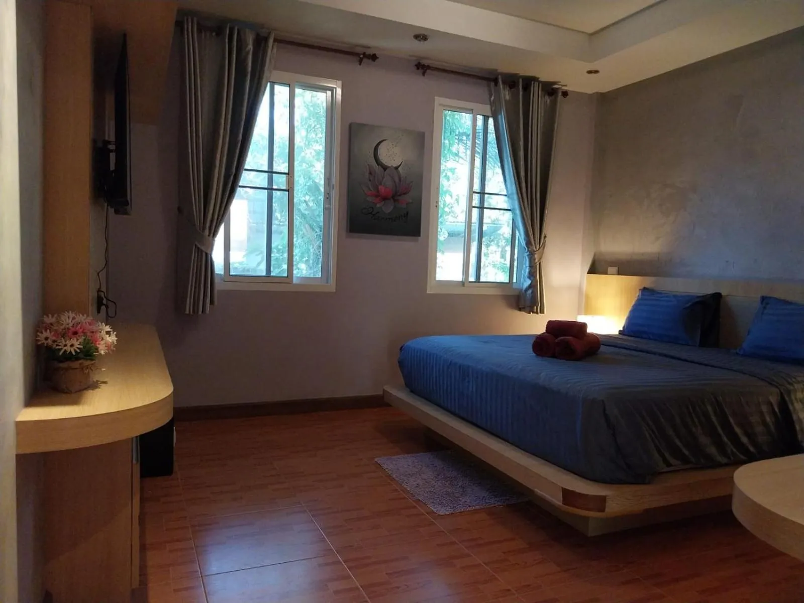 Bed in Harmony Naturist Resort Rawai Phuket 18yr minimum age only nudist nake d FKK