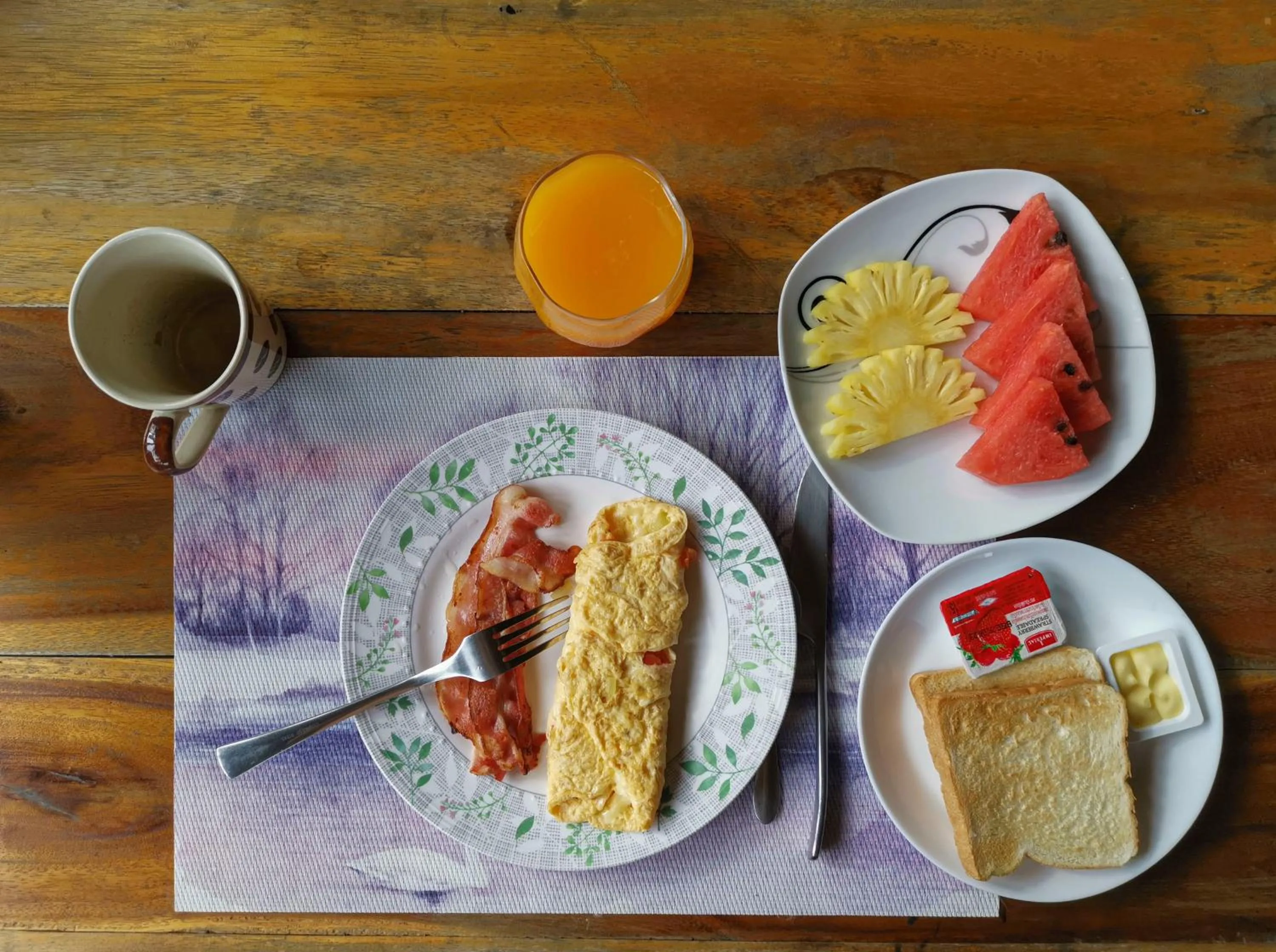 Breakfast in Harmony Naturist Resort Rawai Phuket 18yr minimum age only nudist nake d FKK