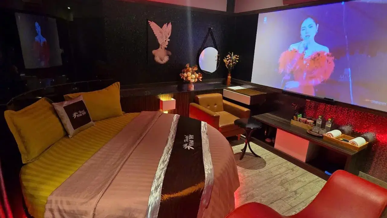 Seating area in Kha Thy Hotel Seating area in Kha Thy Hotel