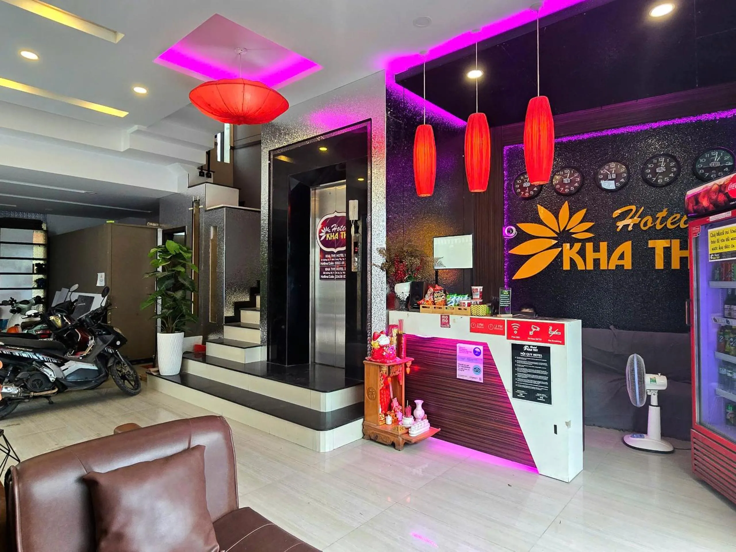 Lobby or reception in Kha Thy Hotel
