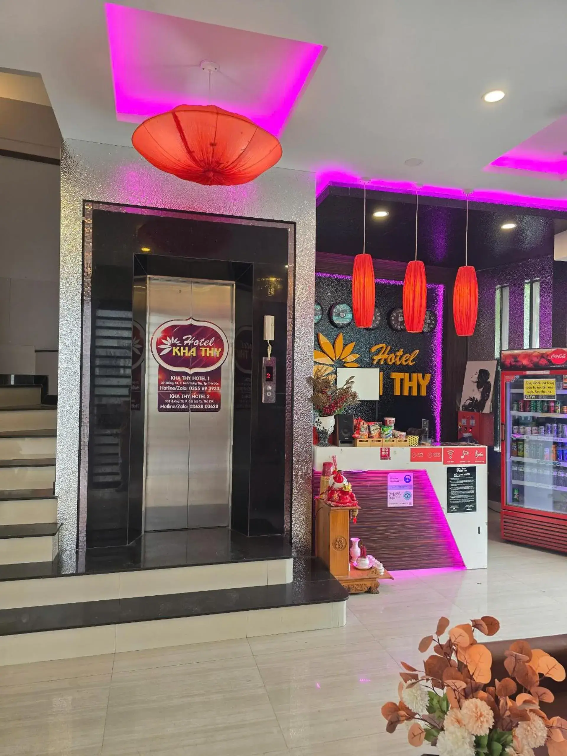 Lobby or reception in Kha Thy Hotel Lobby or reception in Kha Thy Hotel