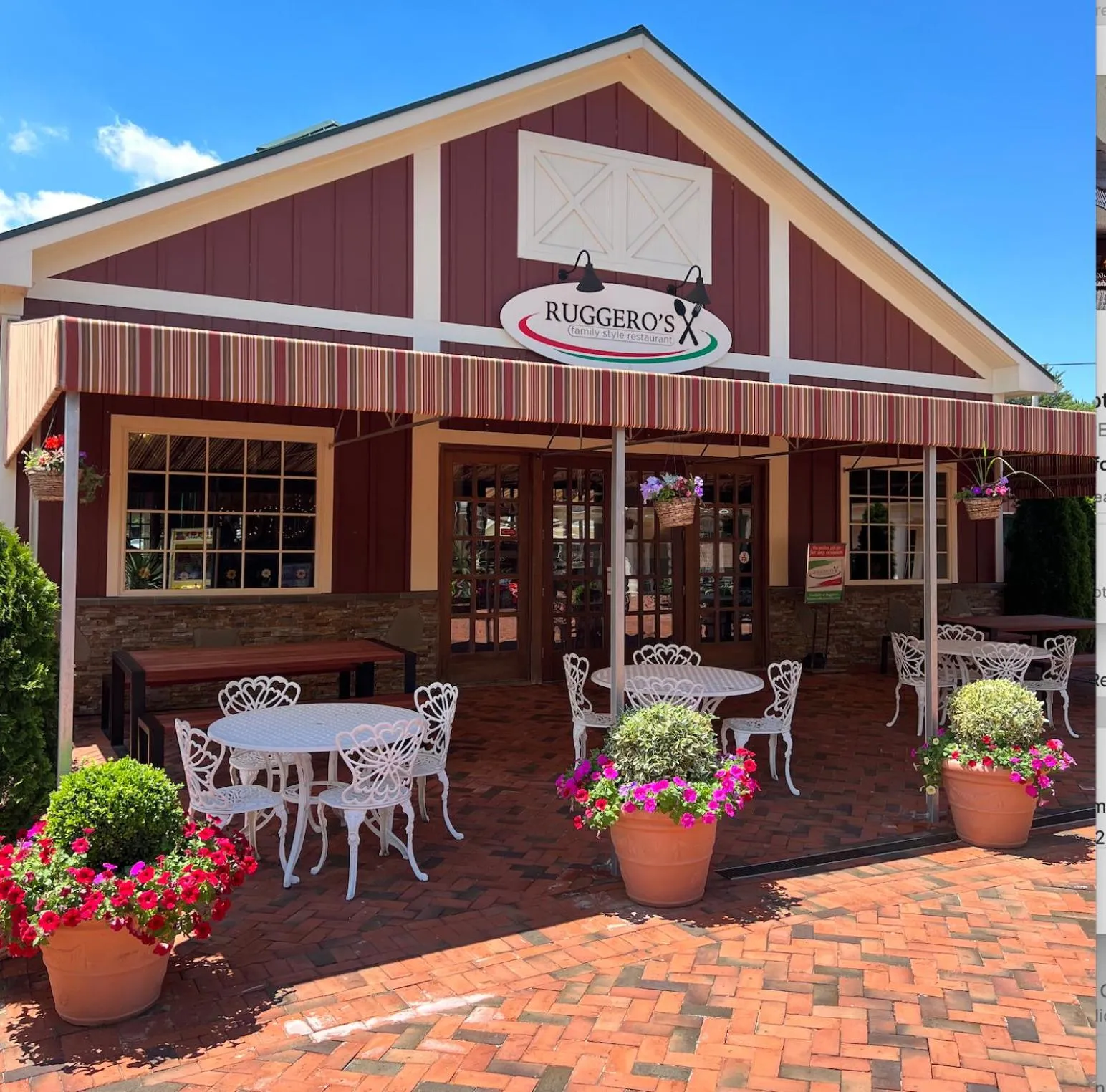 On site in The Inn and Spa at East Wind