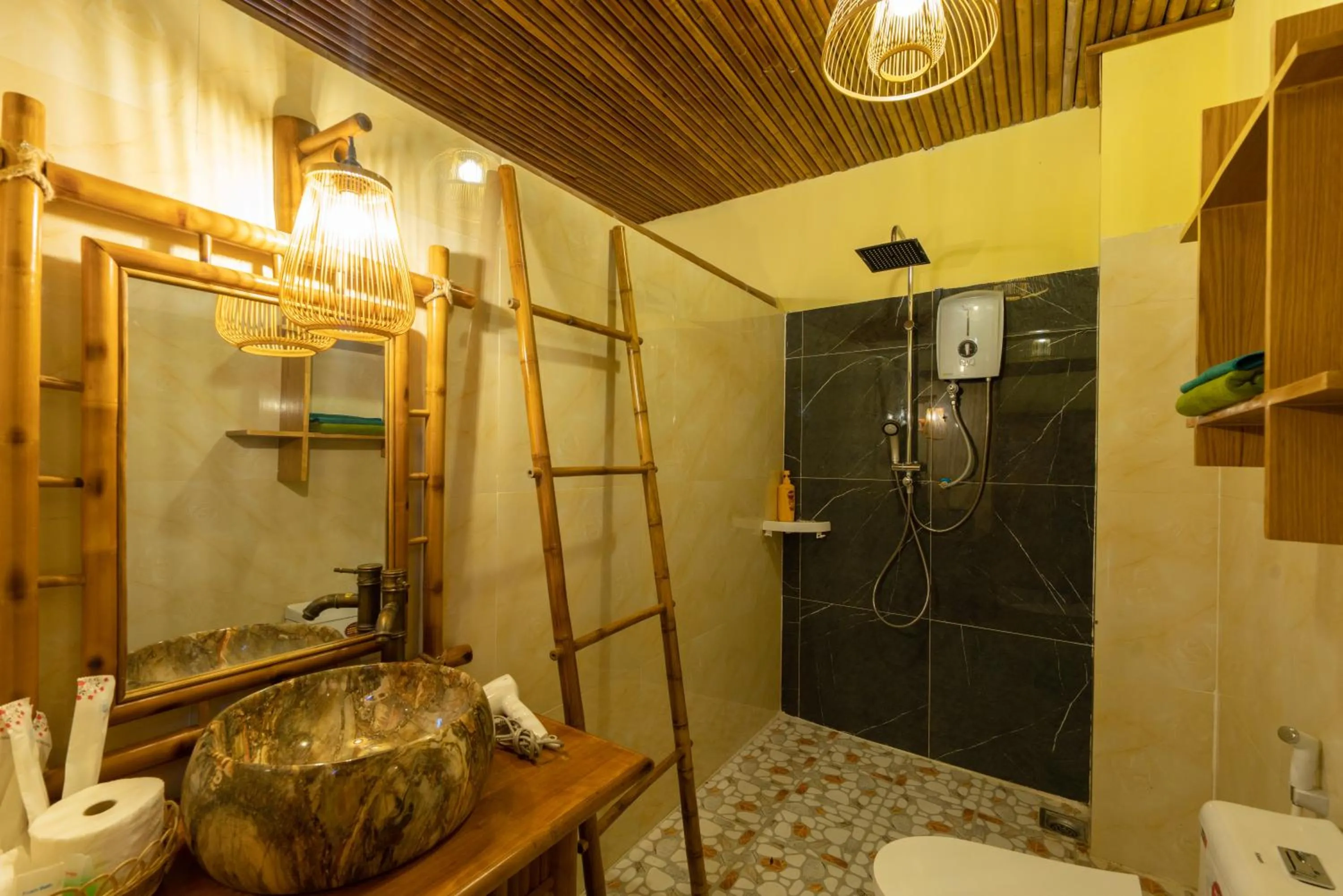 Bathroom in Bamboo Phú Quốc