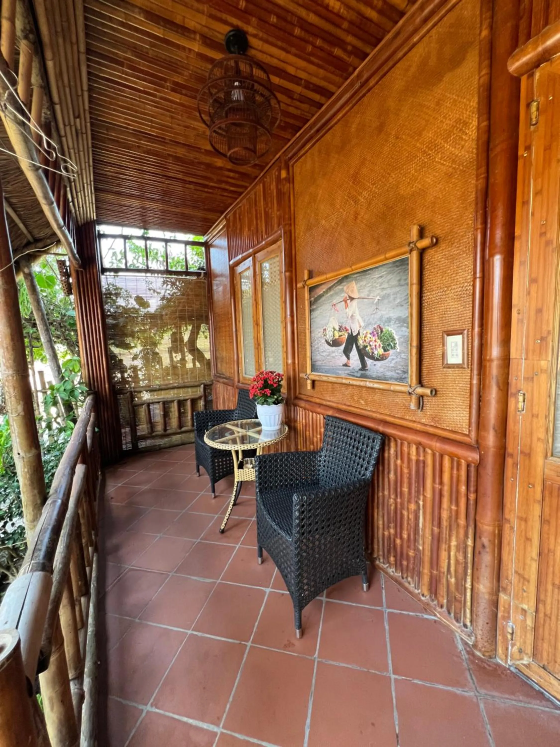 Seating area in Bamboo Phú Quốc