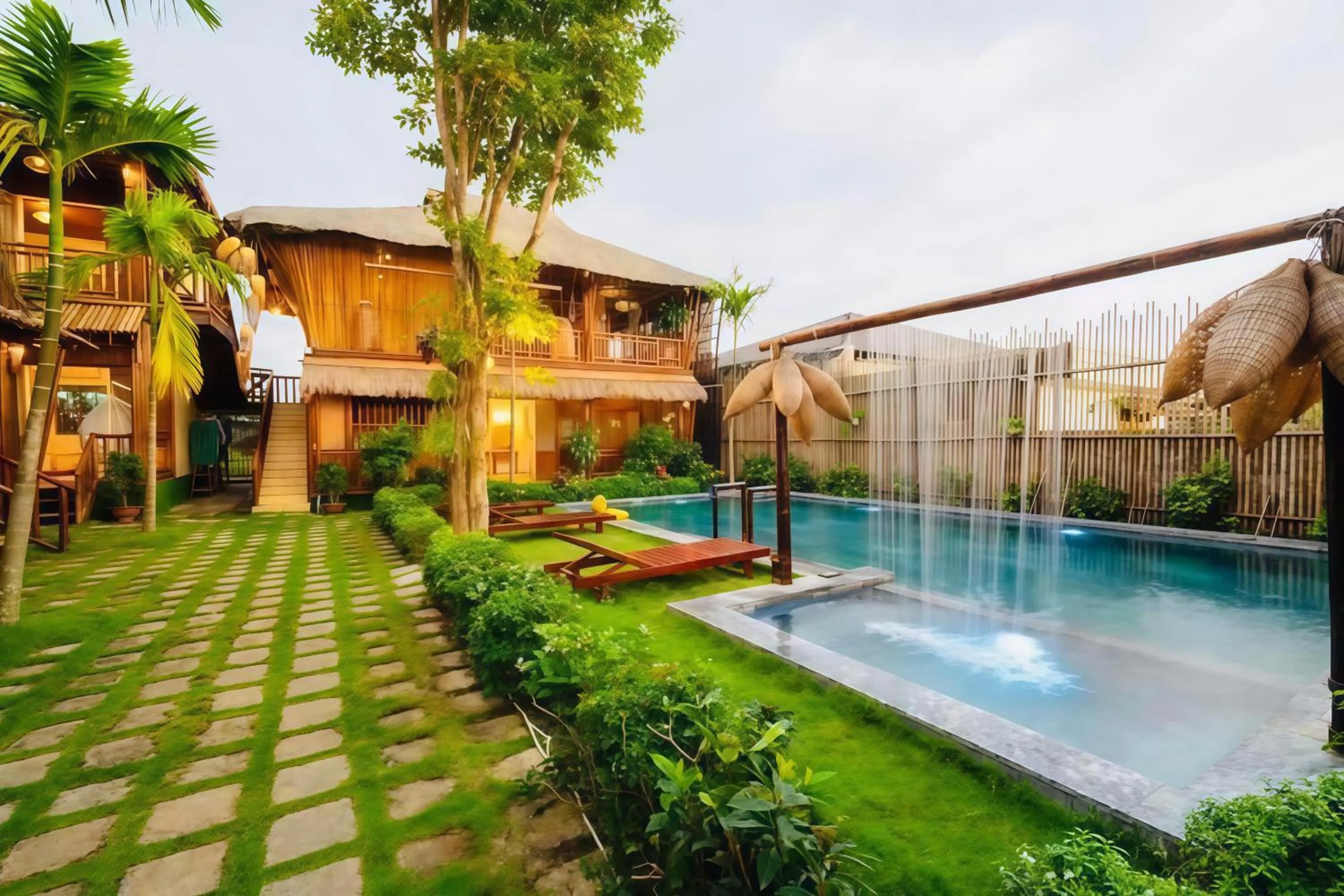 Swimming pool in Bamboo Phú Quốc