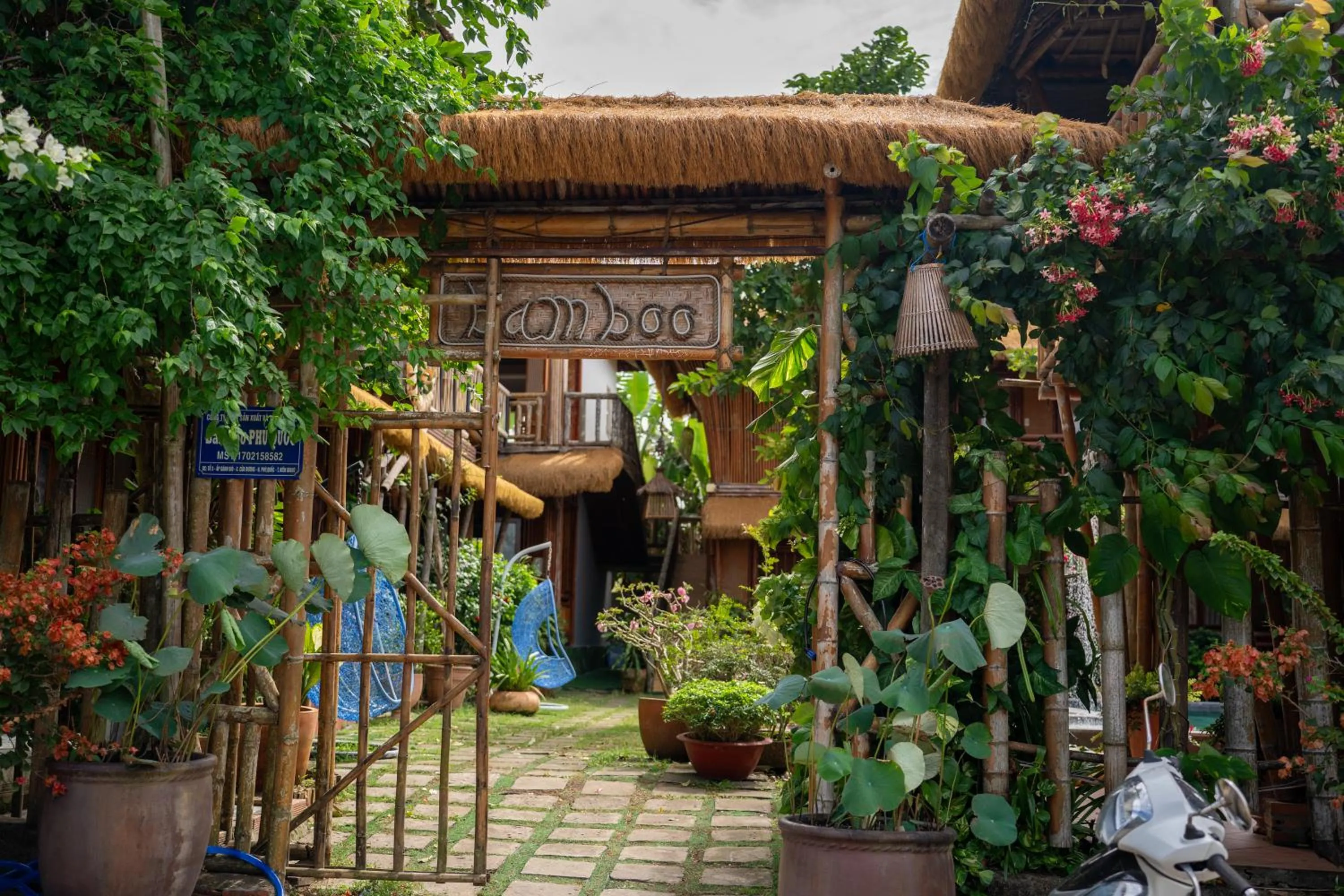 Facade/entrance in Bamboo Phú Quốc