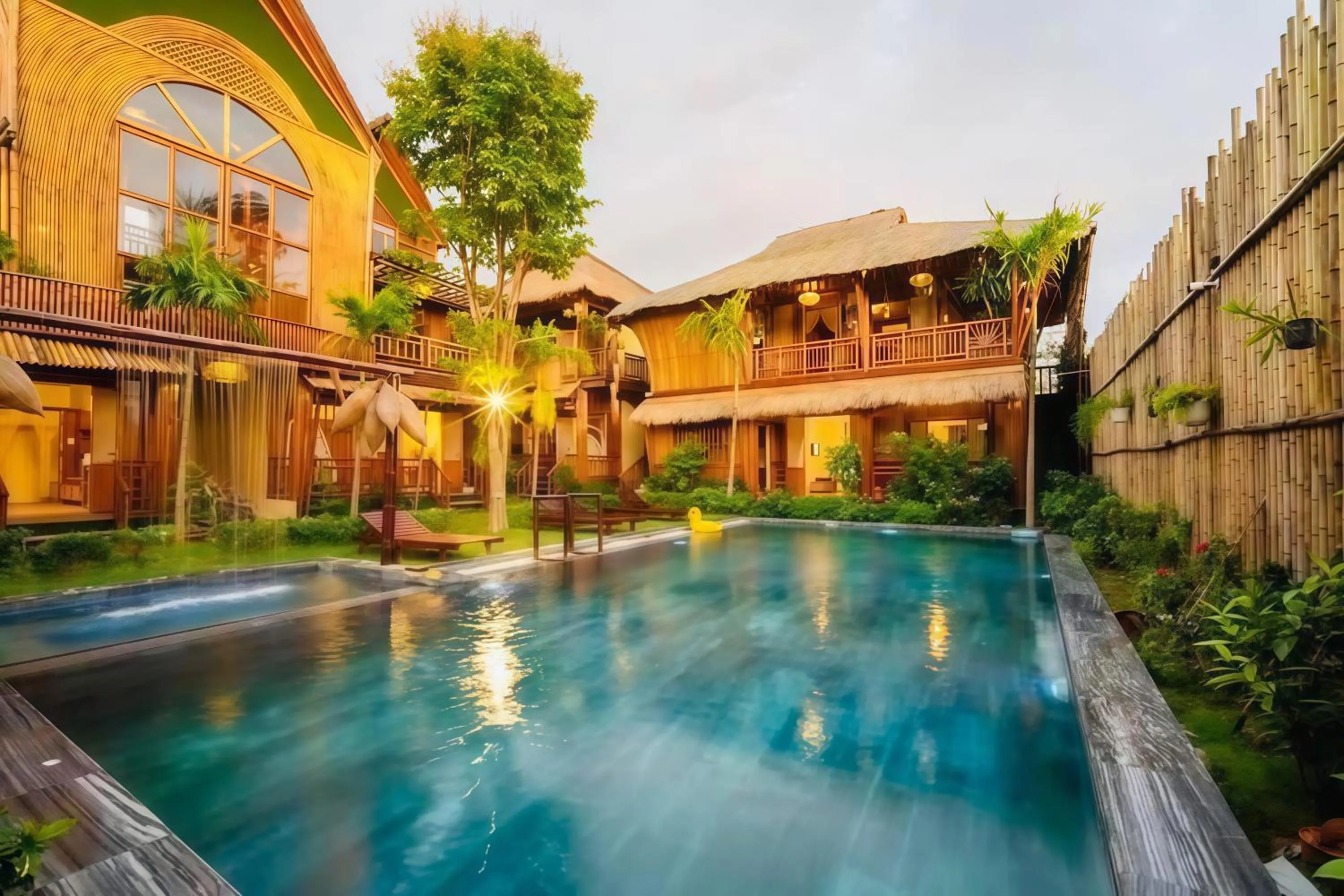 Swimming pool in Bamboo Phú Quốc