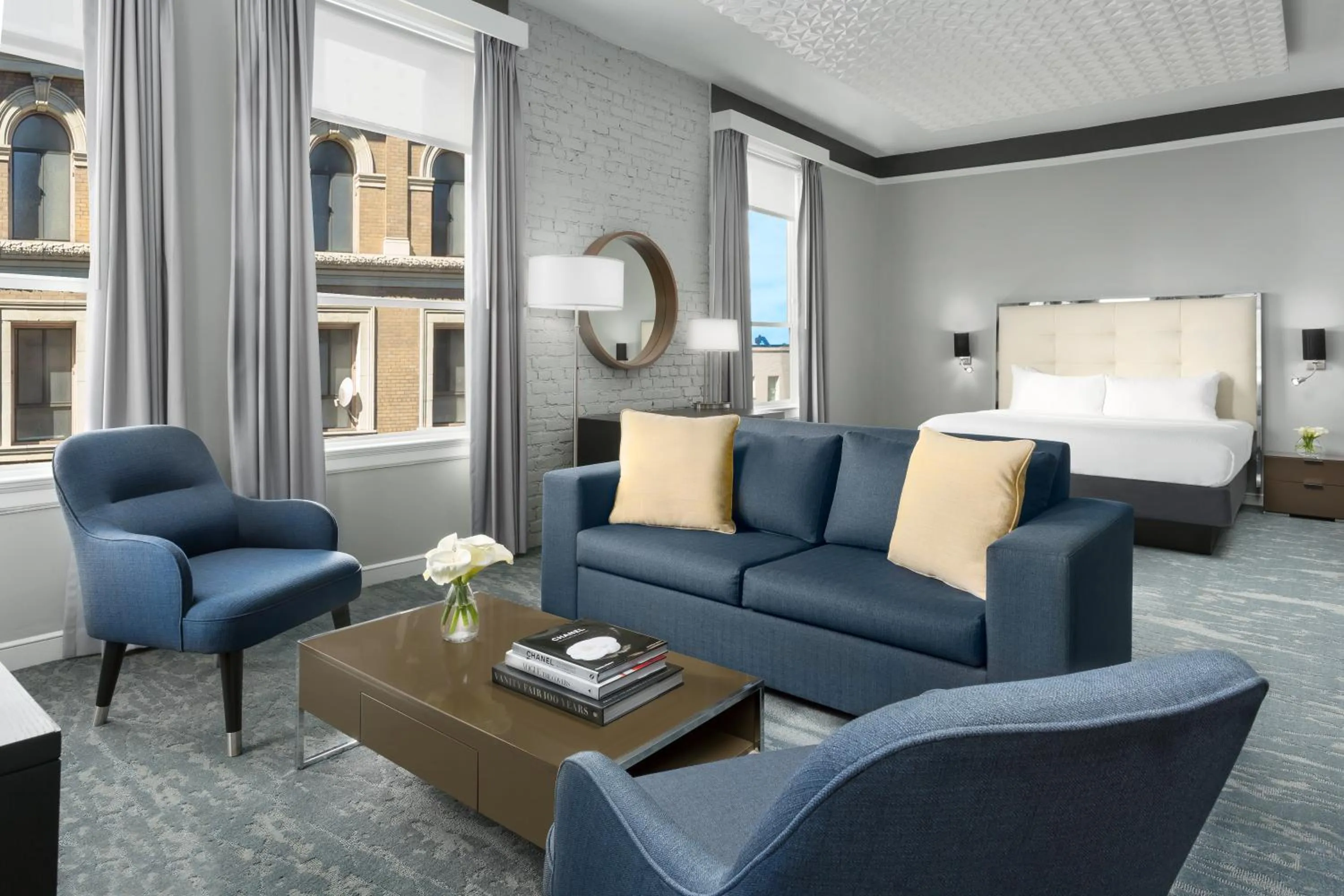 Living room, Seating Area in Hotel Union Square San Francisco