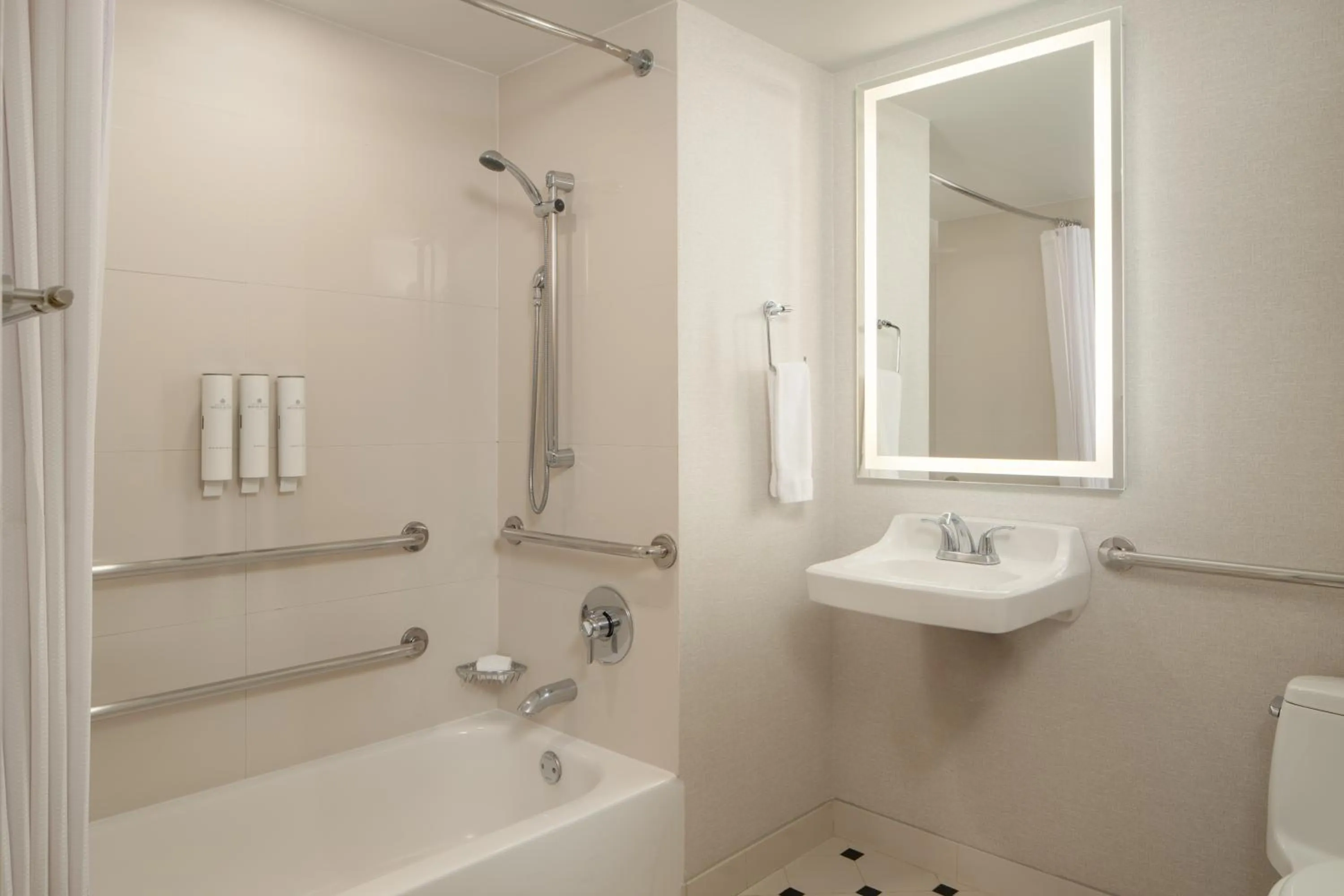 Bathroom in Aura Hotel Times Square Newly Renovated