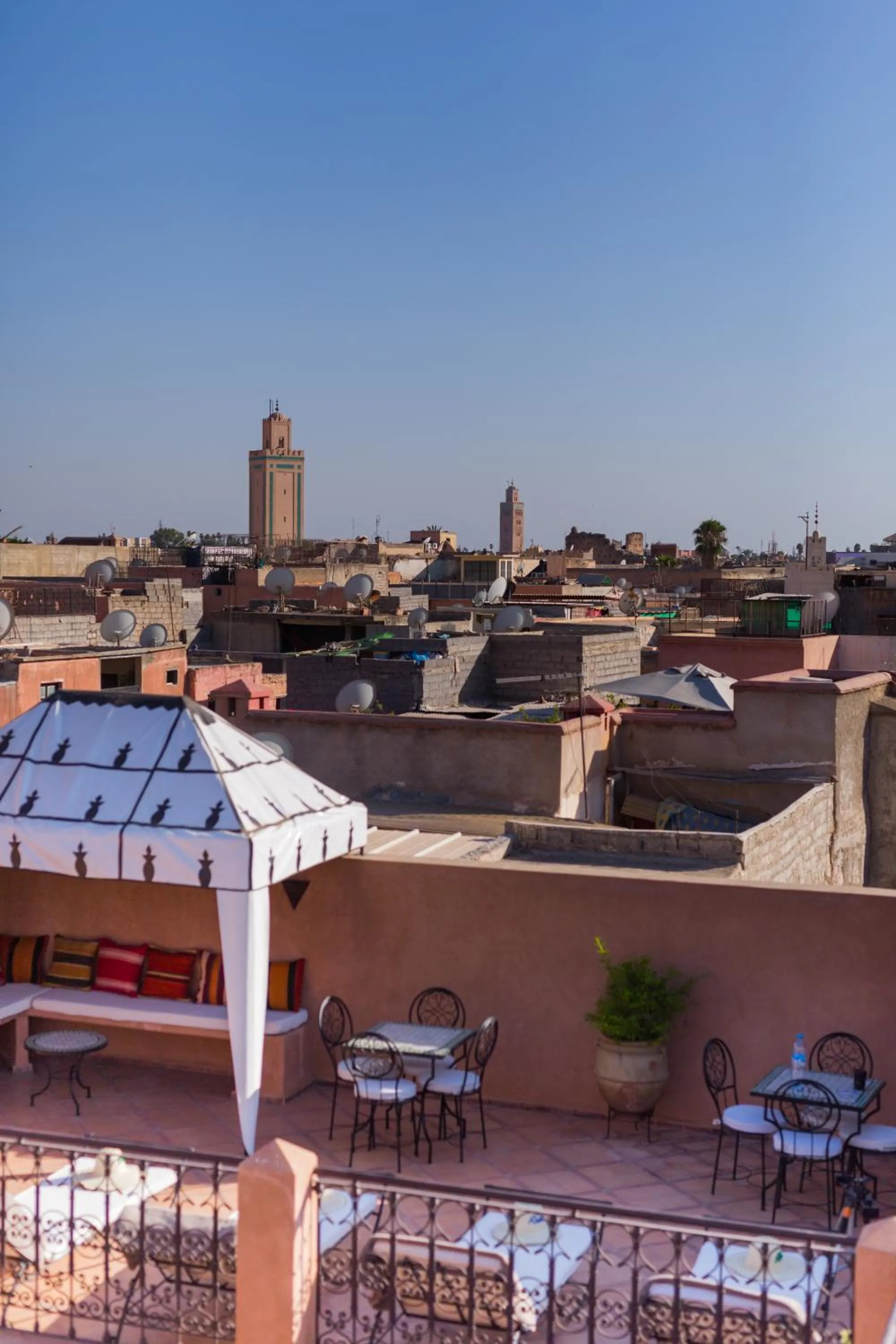 Balcony/Terrace in RIAD AZRUR