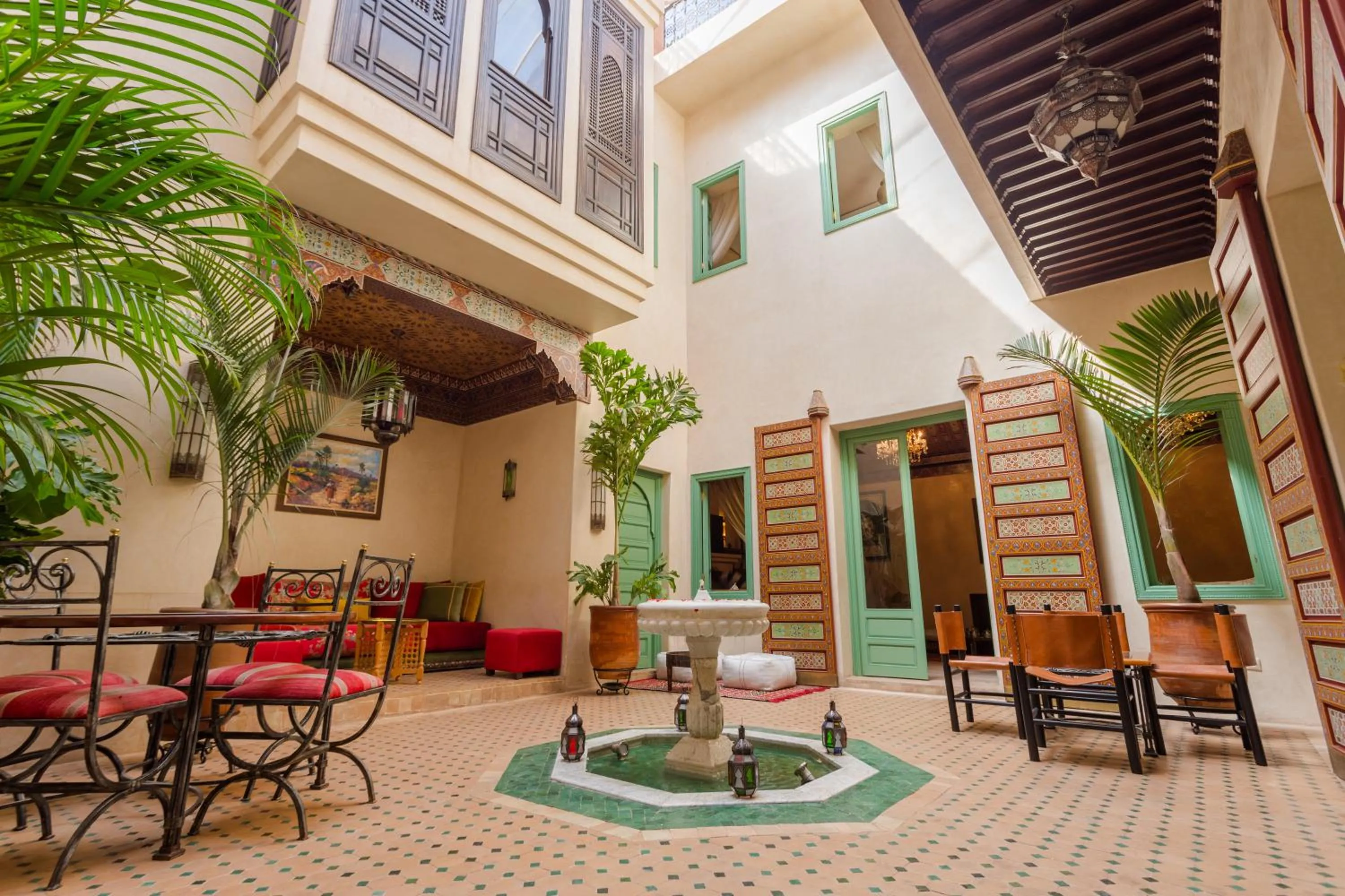 Balcony/Terrace in RIAD AZRUR