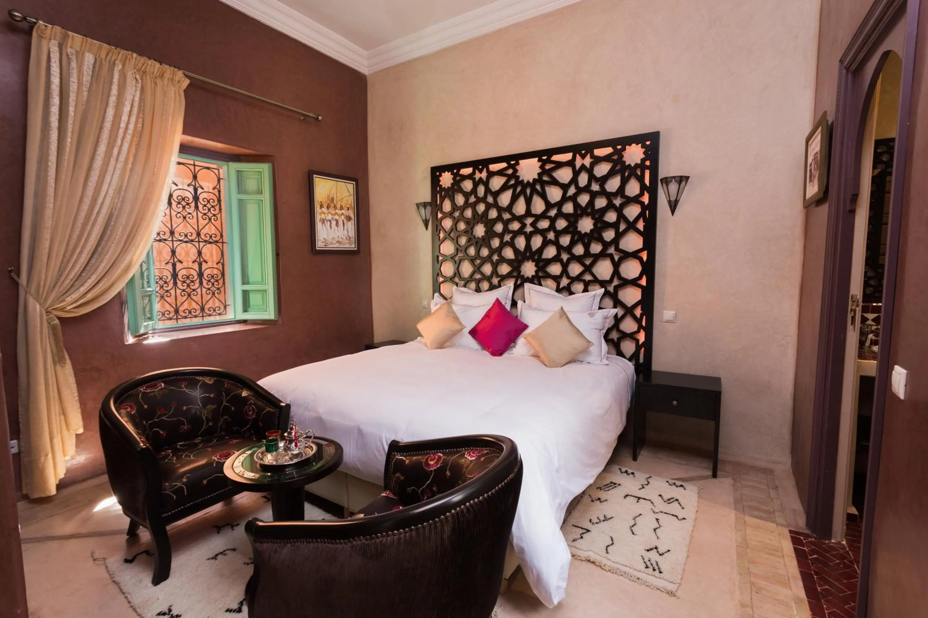 Bedroom, Bed in RIAD AZRUR