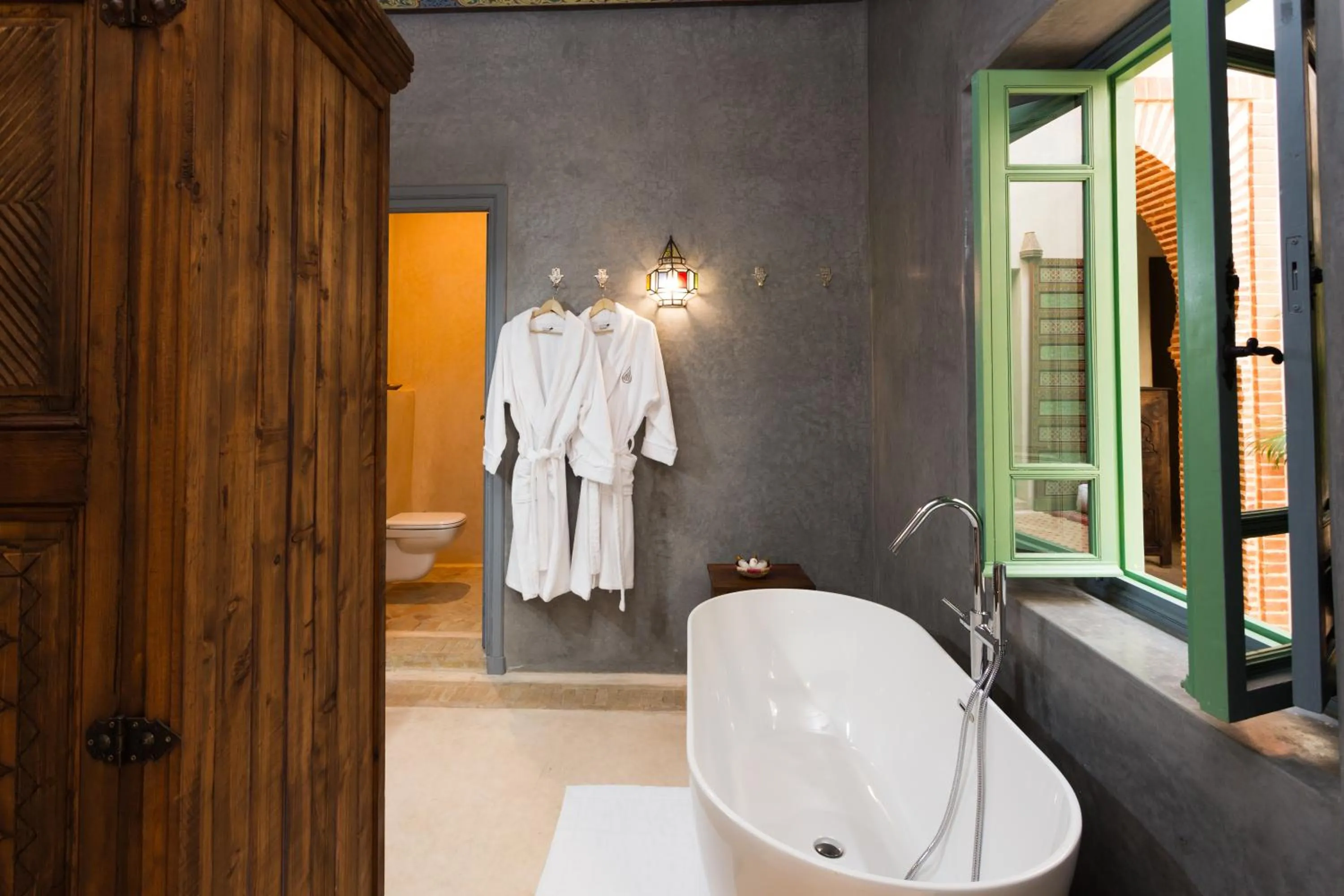 Bathroom in RIAD AZRUR