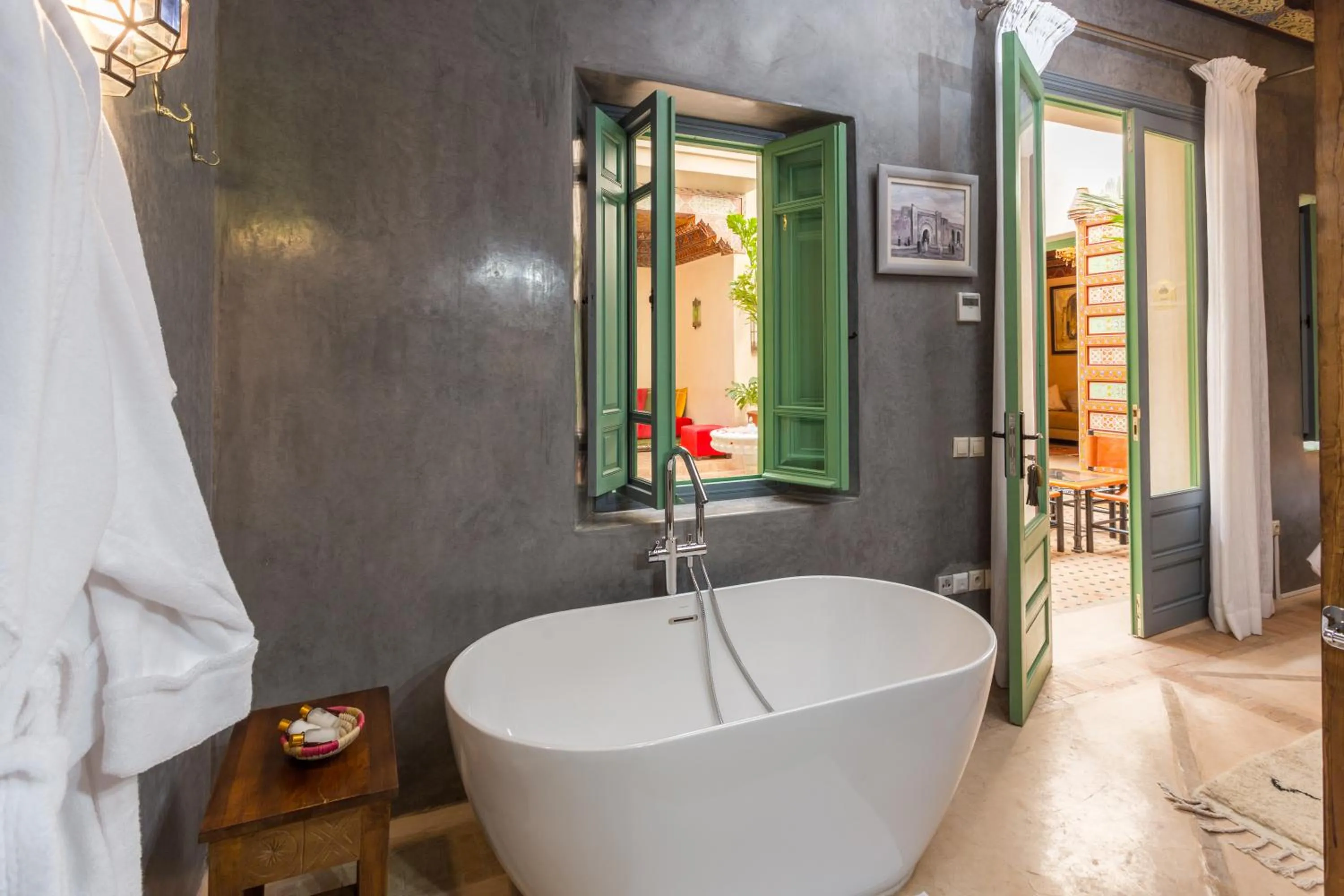 Bathroom in RIAD AZRUR