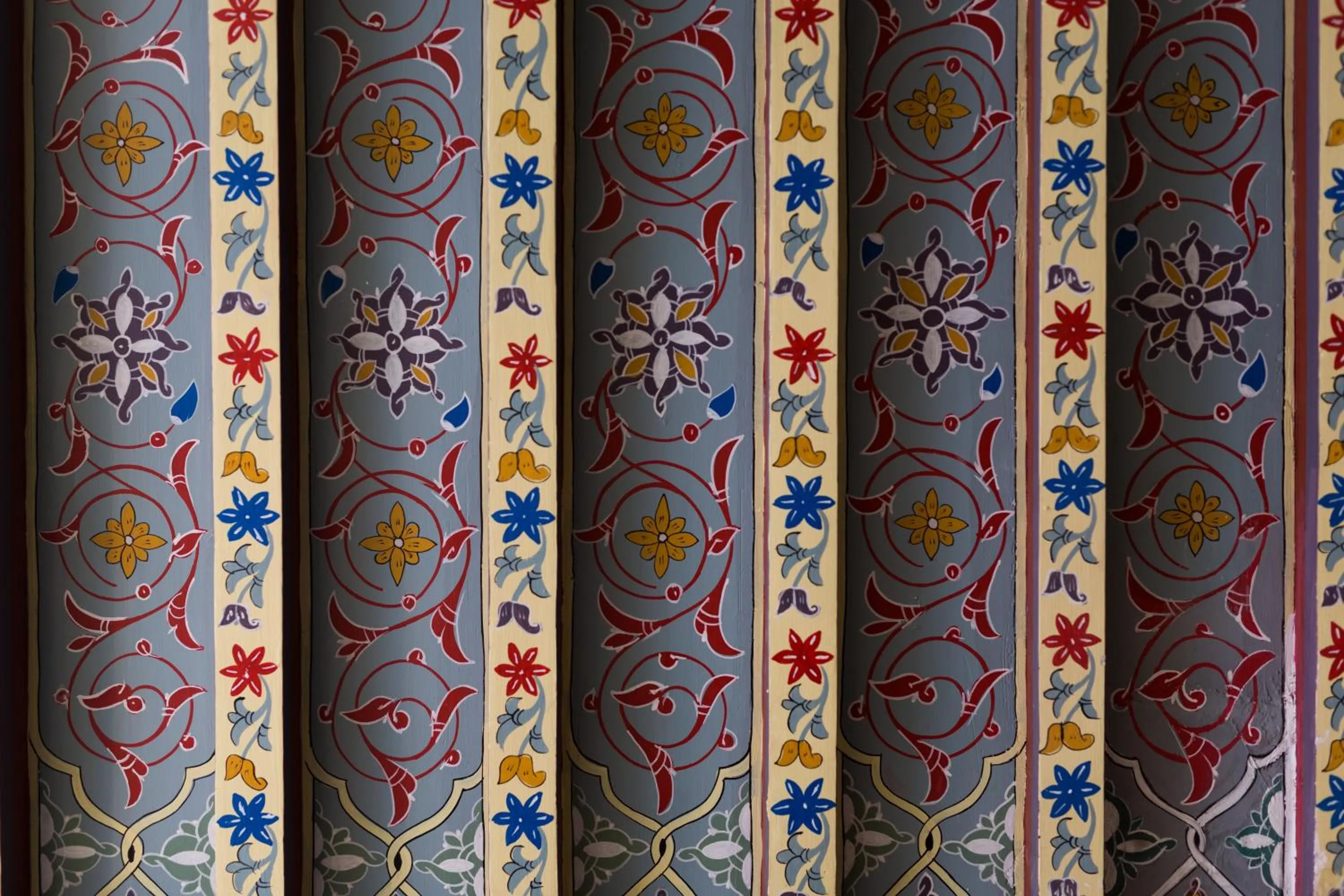 Decorative detail in RIAD AZRUR